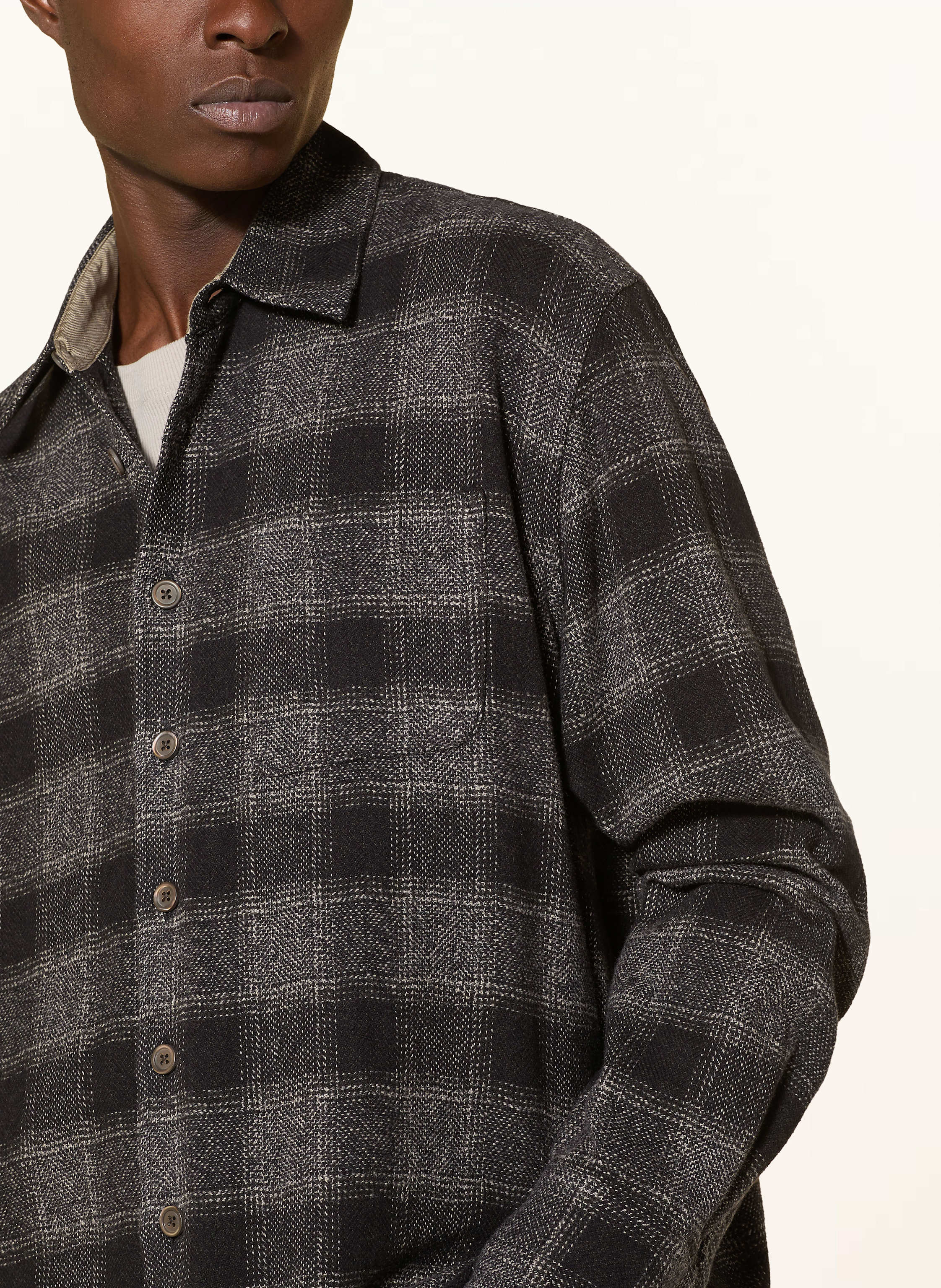 Thumbnail - Our Legacy Flanell-Overshirt Above grau