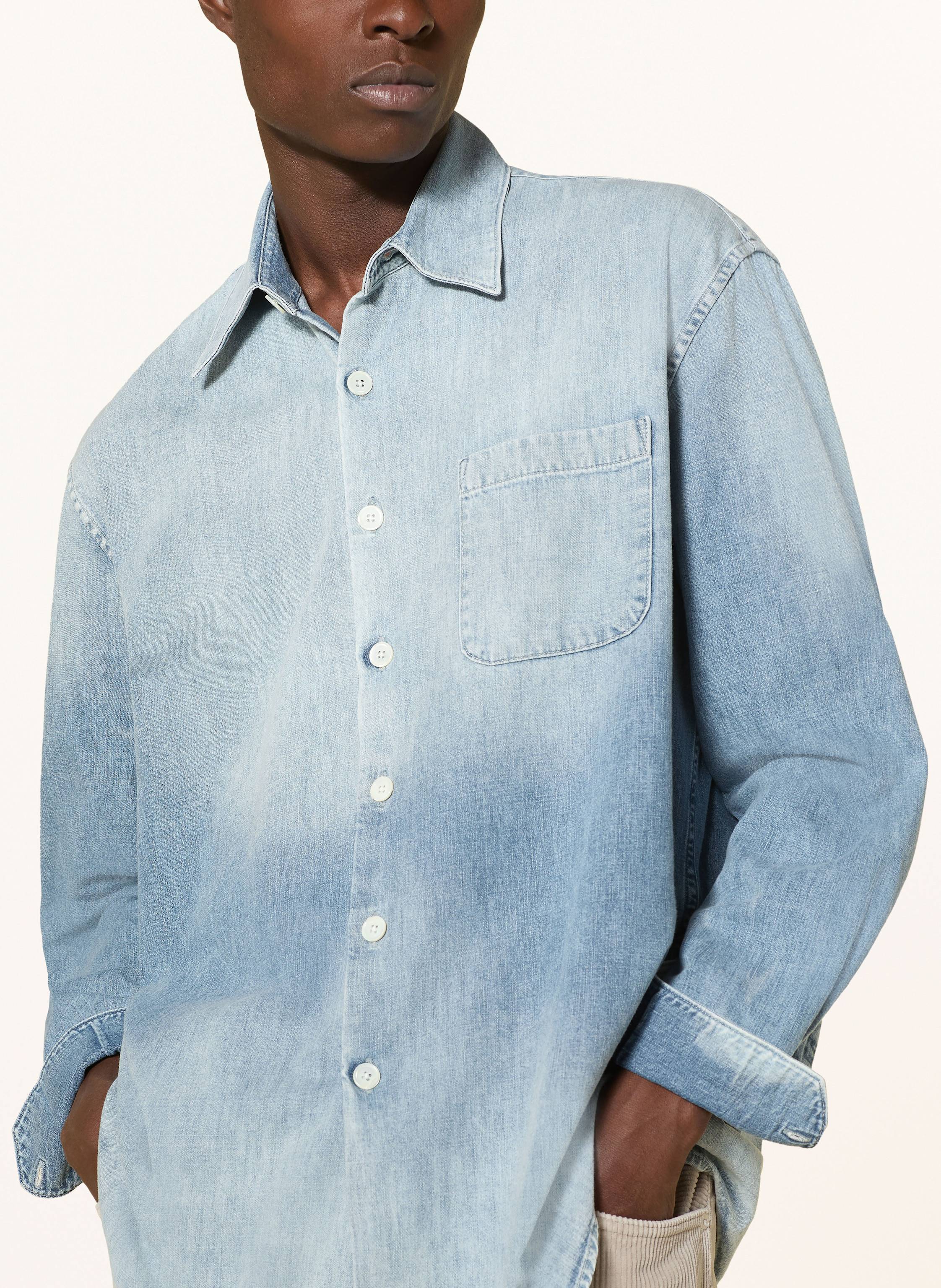 Thumbnail - Our Legacy Jeanshemd Above Slightly Oversized Fit blau