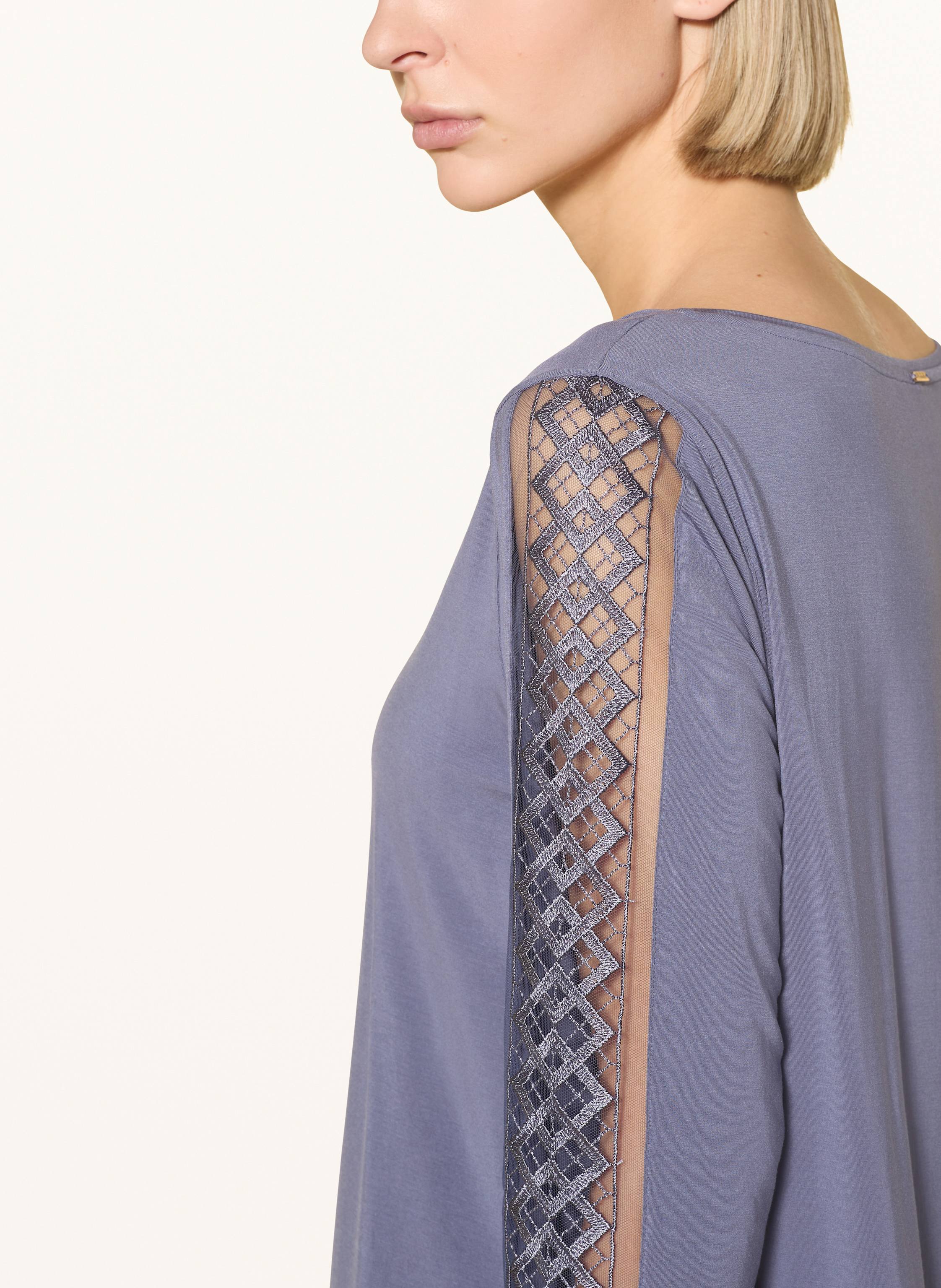 Thumbnail - Aubade Schlafshirt Sweet Obsession blau