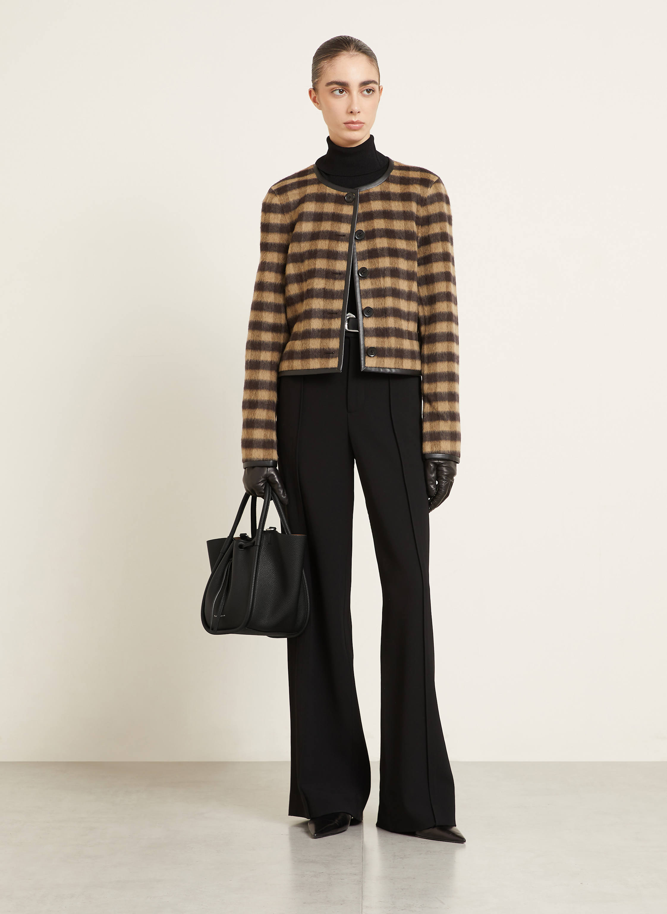 Thumbnail - Proenza Schouler Shopper Ruched Small schwarz