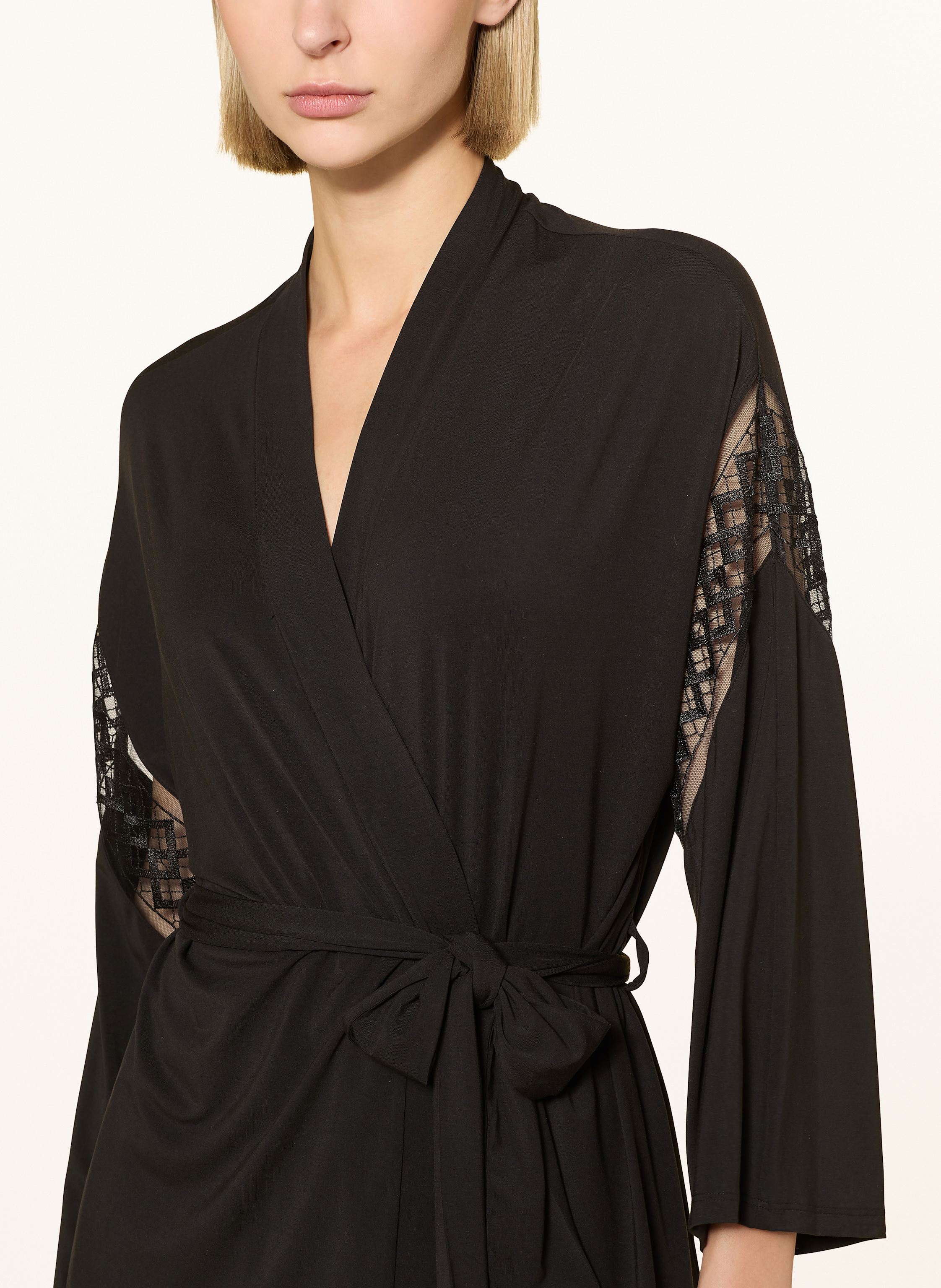 Thumbnail - Aubade Damen-Kimono Sweet Obsession schwarz