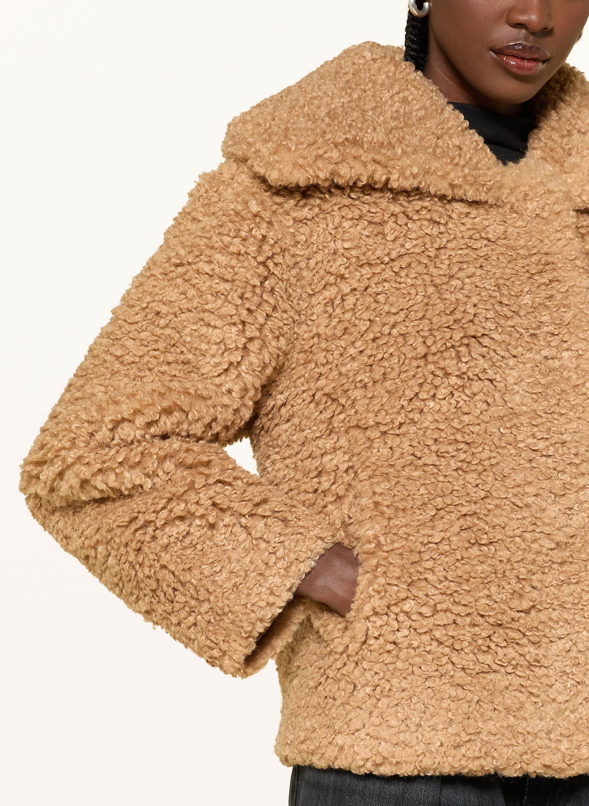 Thumbnail - Apparis Teddyfell-Jacke Collins braun