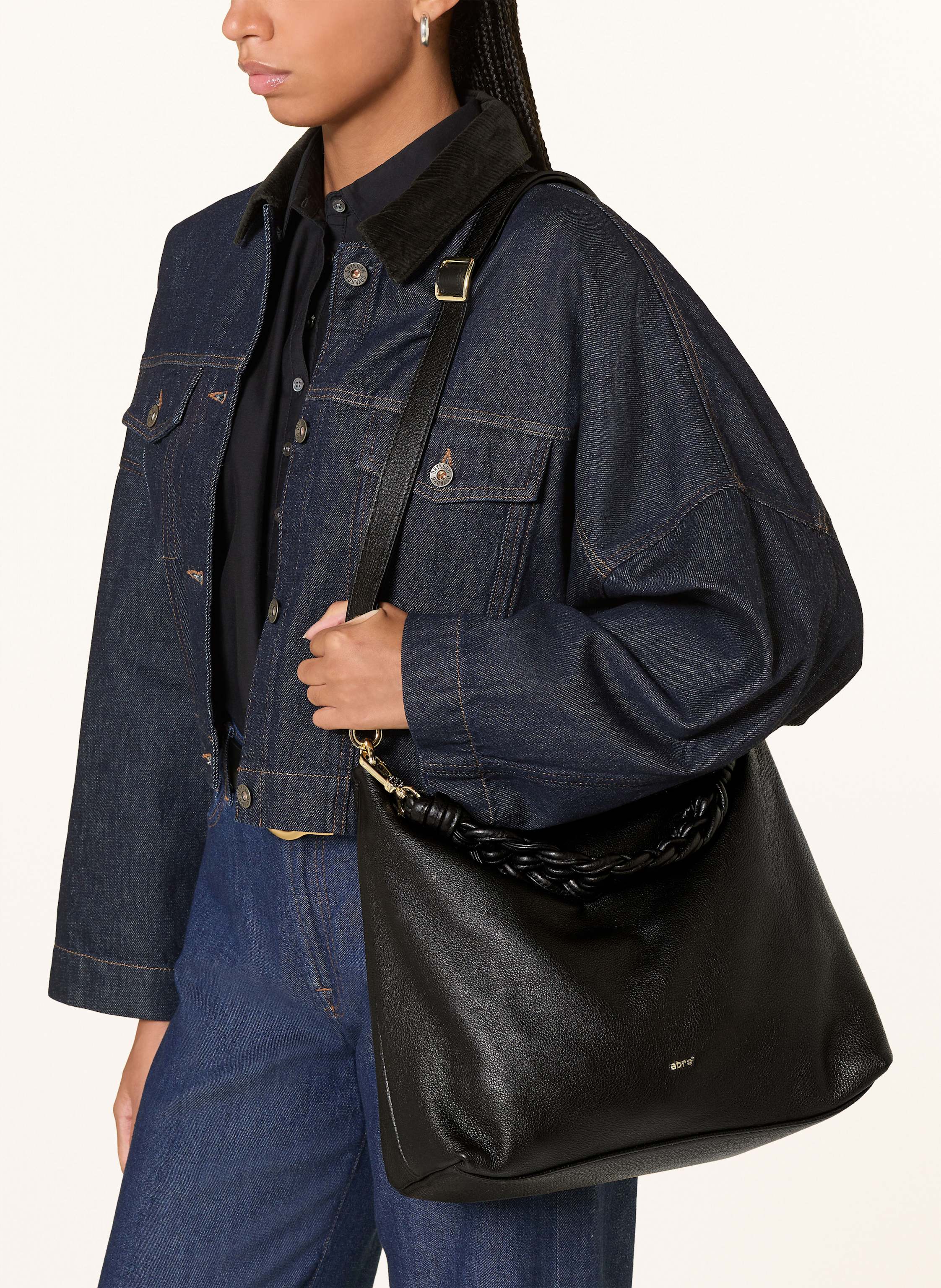 Thumbnail - Abro Schultertasche Soley schwarz