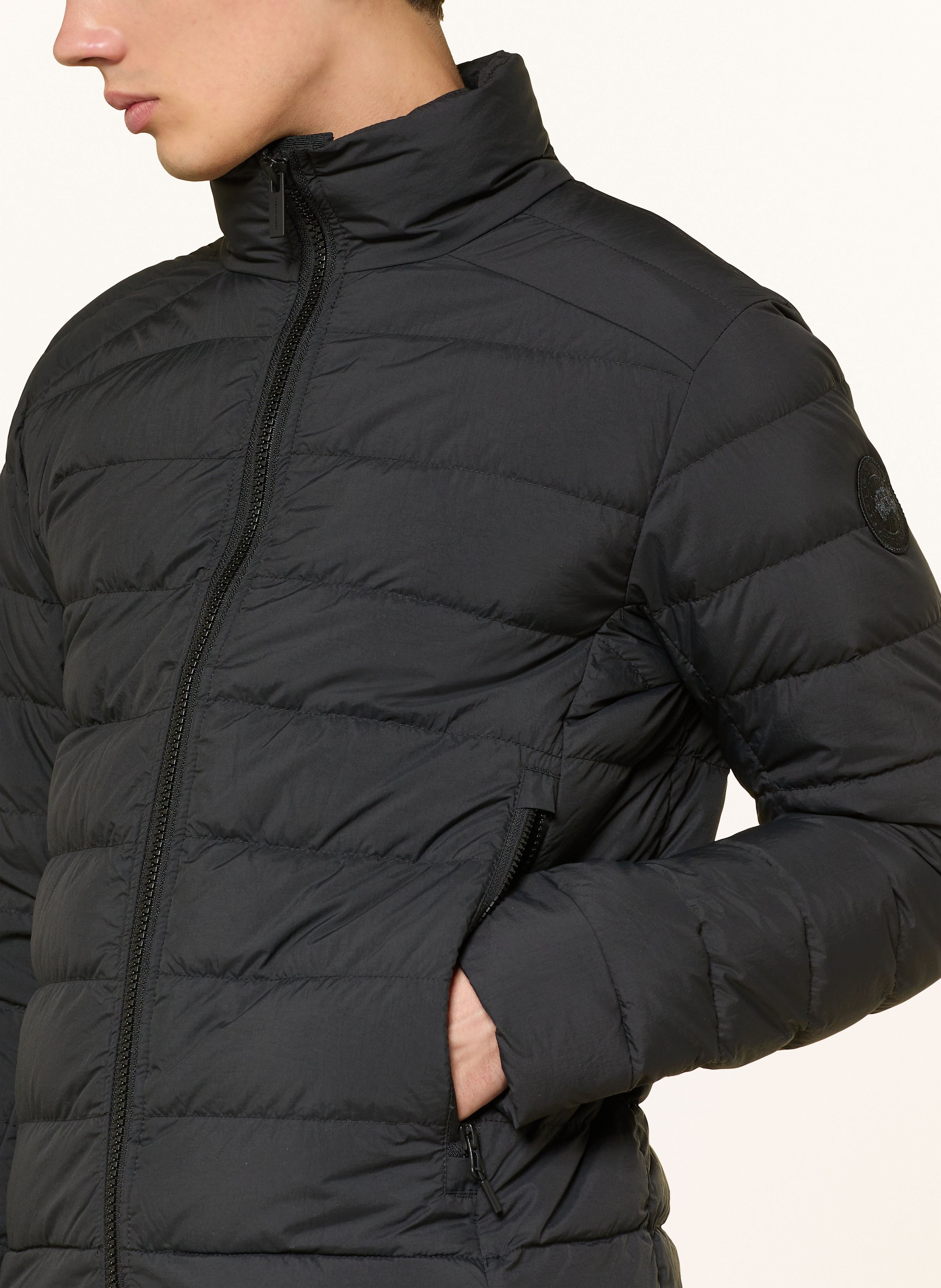 Thumbnail - Canada Goose Daunenjacke Crofton schwarz