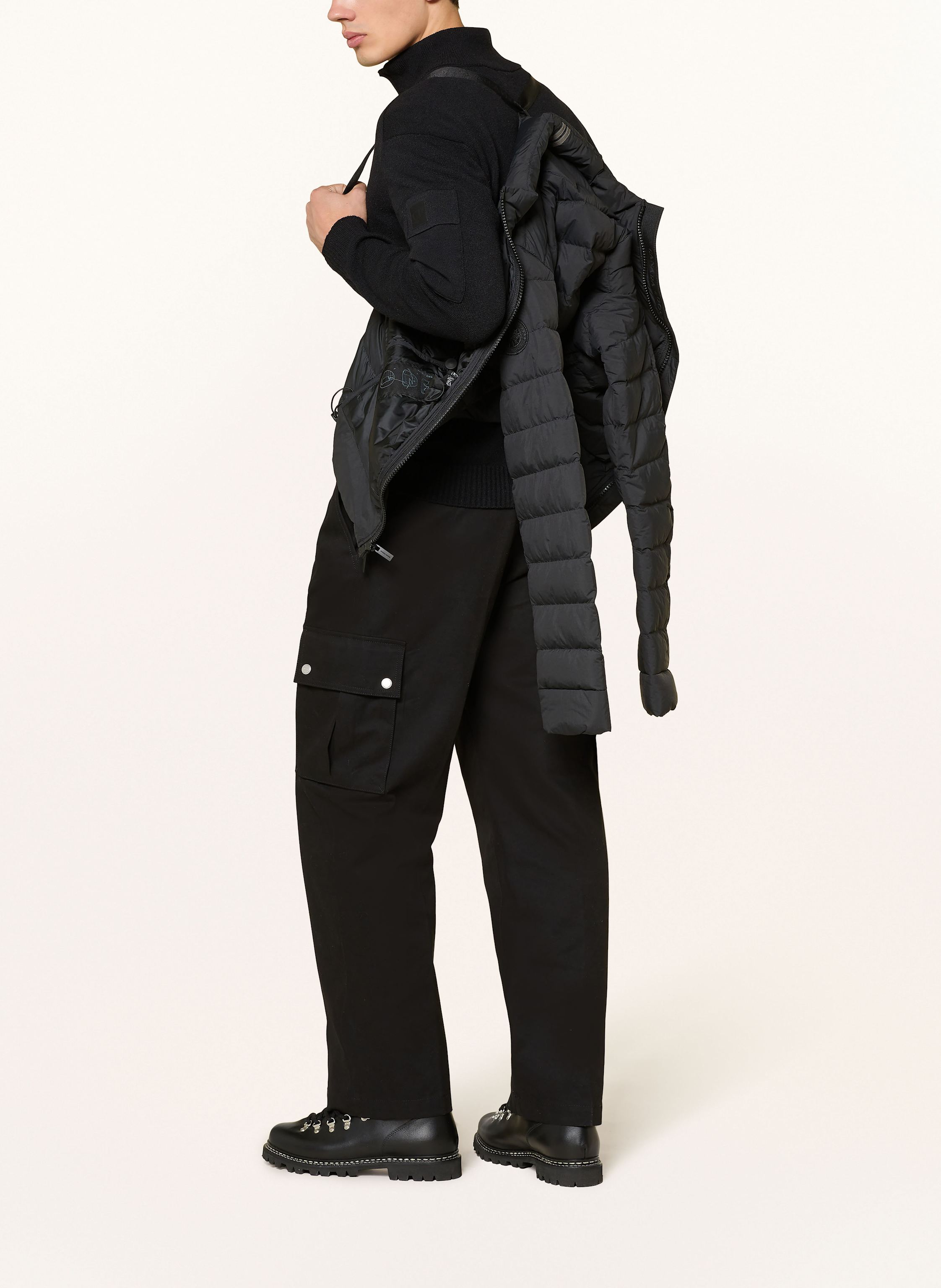 Thumbnail - Canada Goose Daunenjacke Crofton schwarz