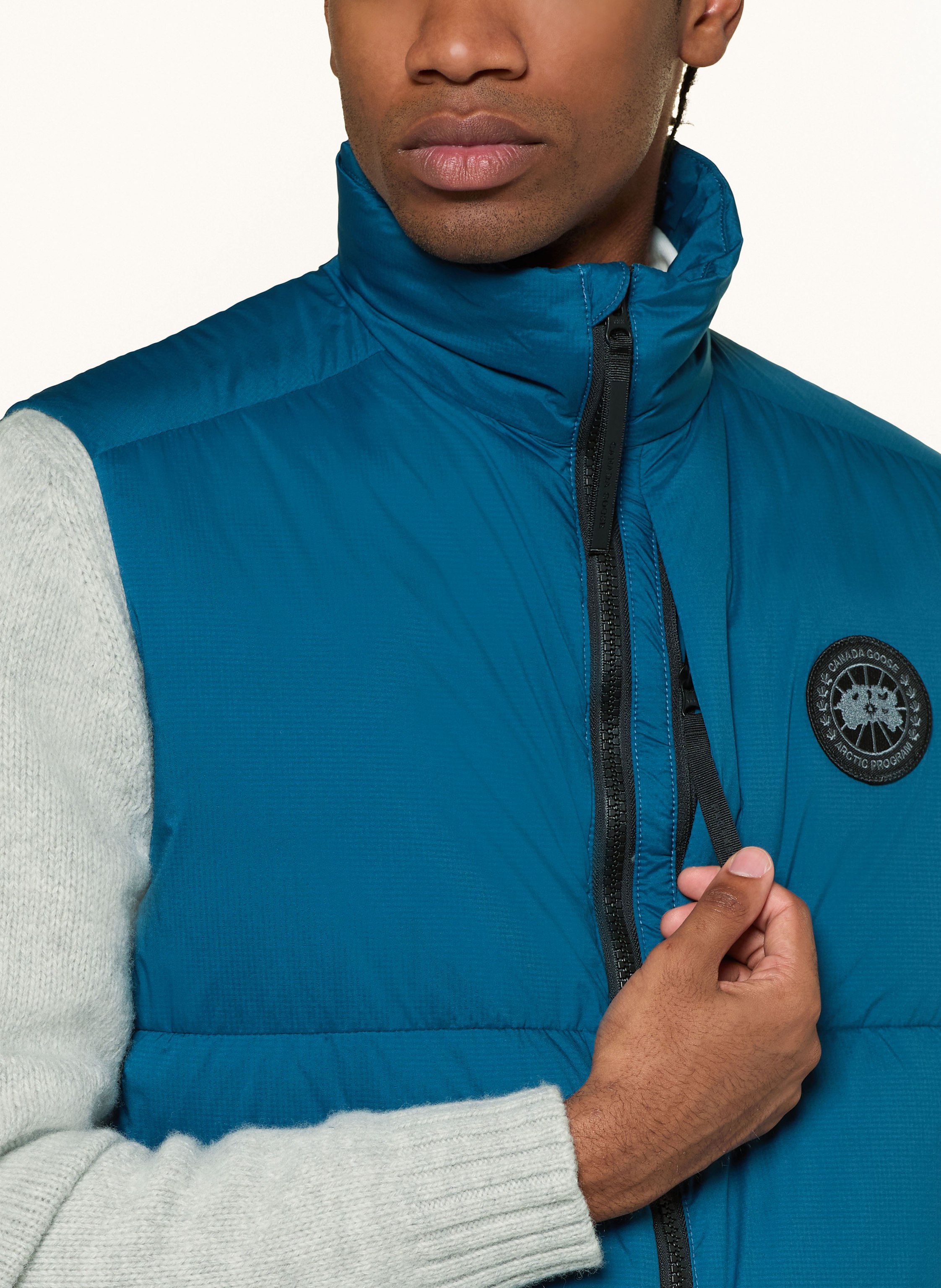 Thumbnail - Canada Goose Daunenweste blau