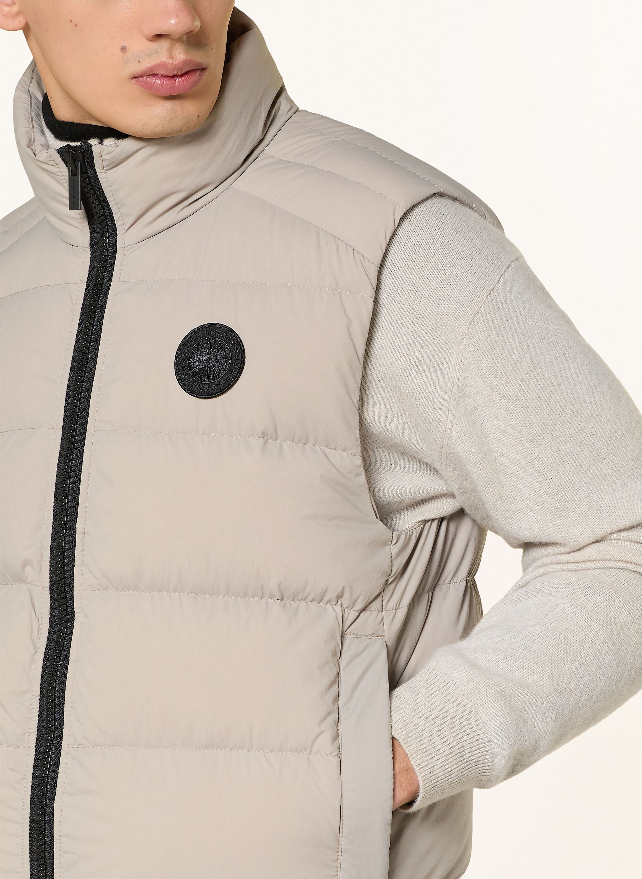 Thumbnail - Canada Goose Daunenweste Crofton grau