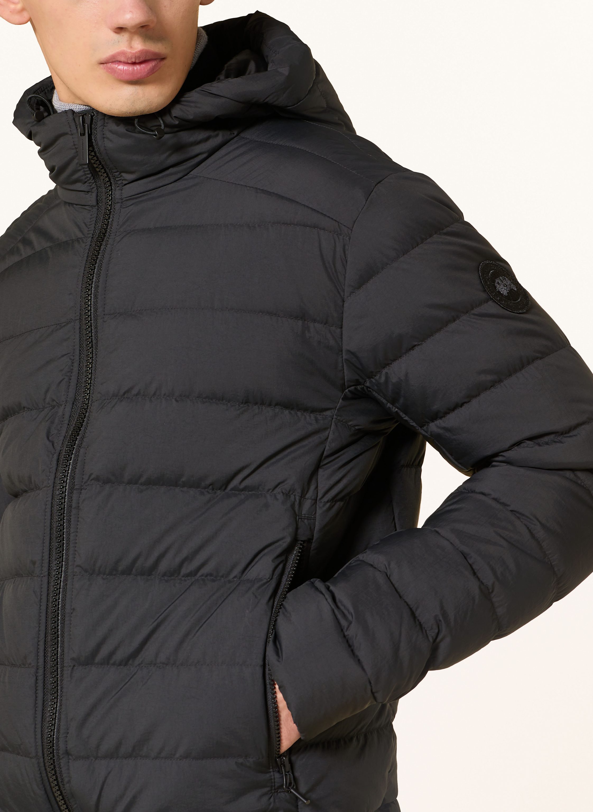 Thumbnail - Canada Goose Daunenjacke Crofton schwarz