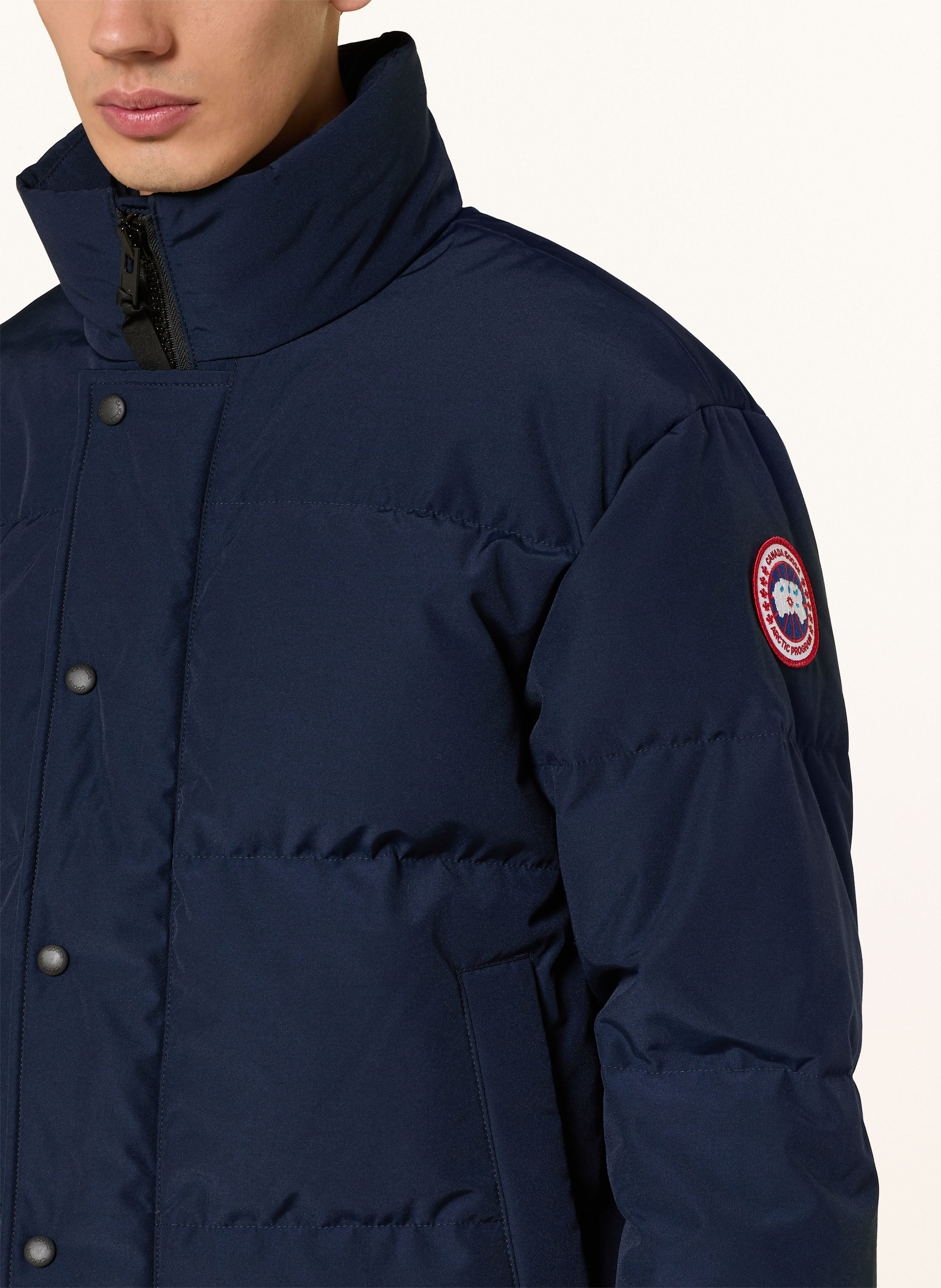 Thumbnail - Canada Goose Daunenjacke Bayview blau