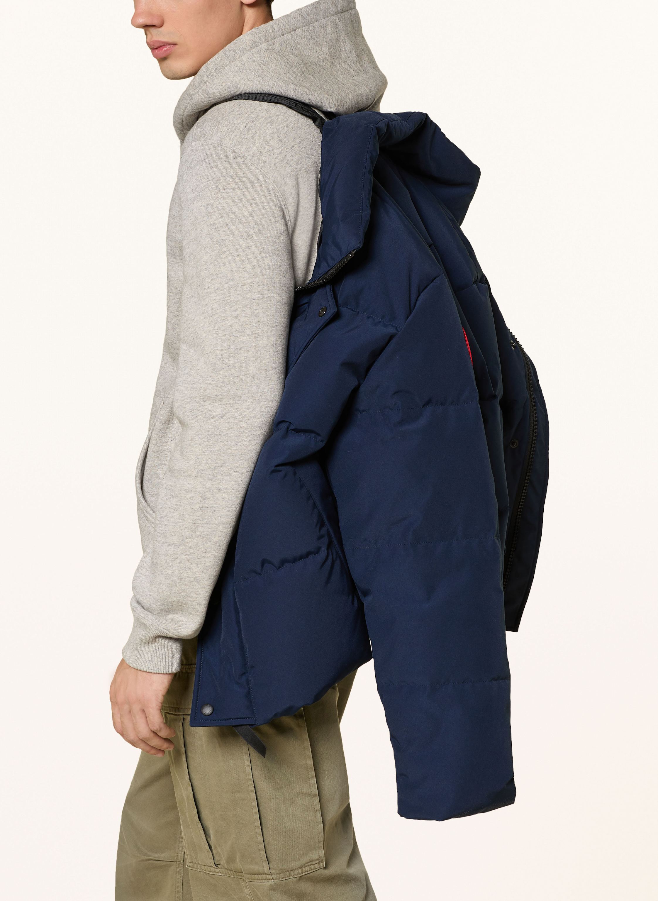 Thumbnail - Canada Goose Daunenjacke Bayview blau