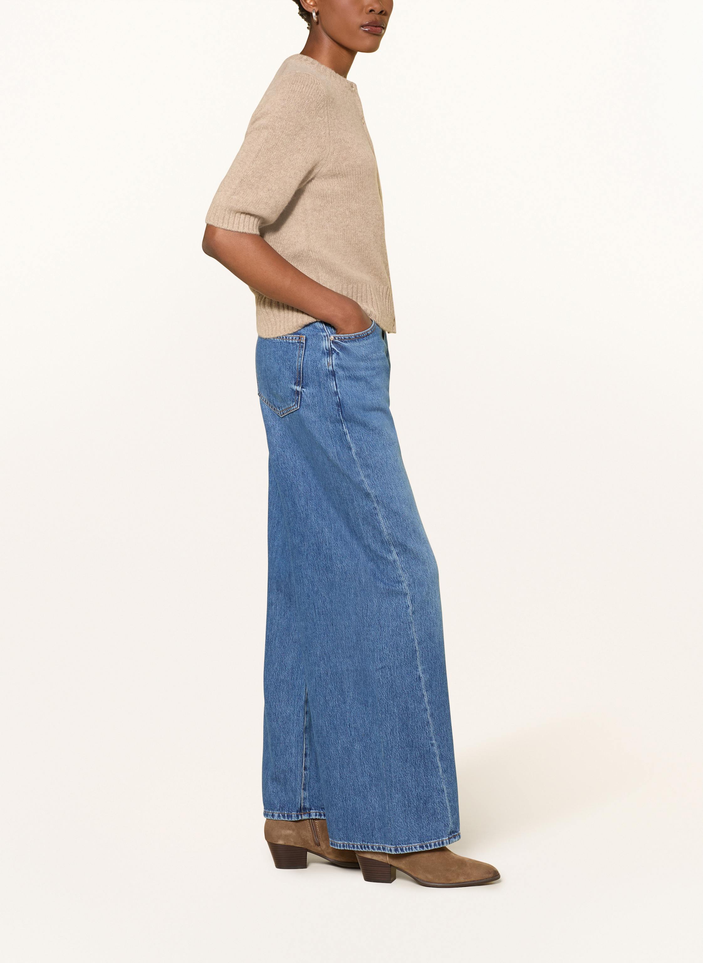 Thumbnail - Ag Jeans Wide Leg Jeans Helsinki blau