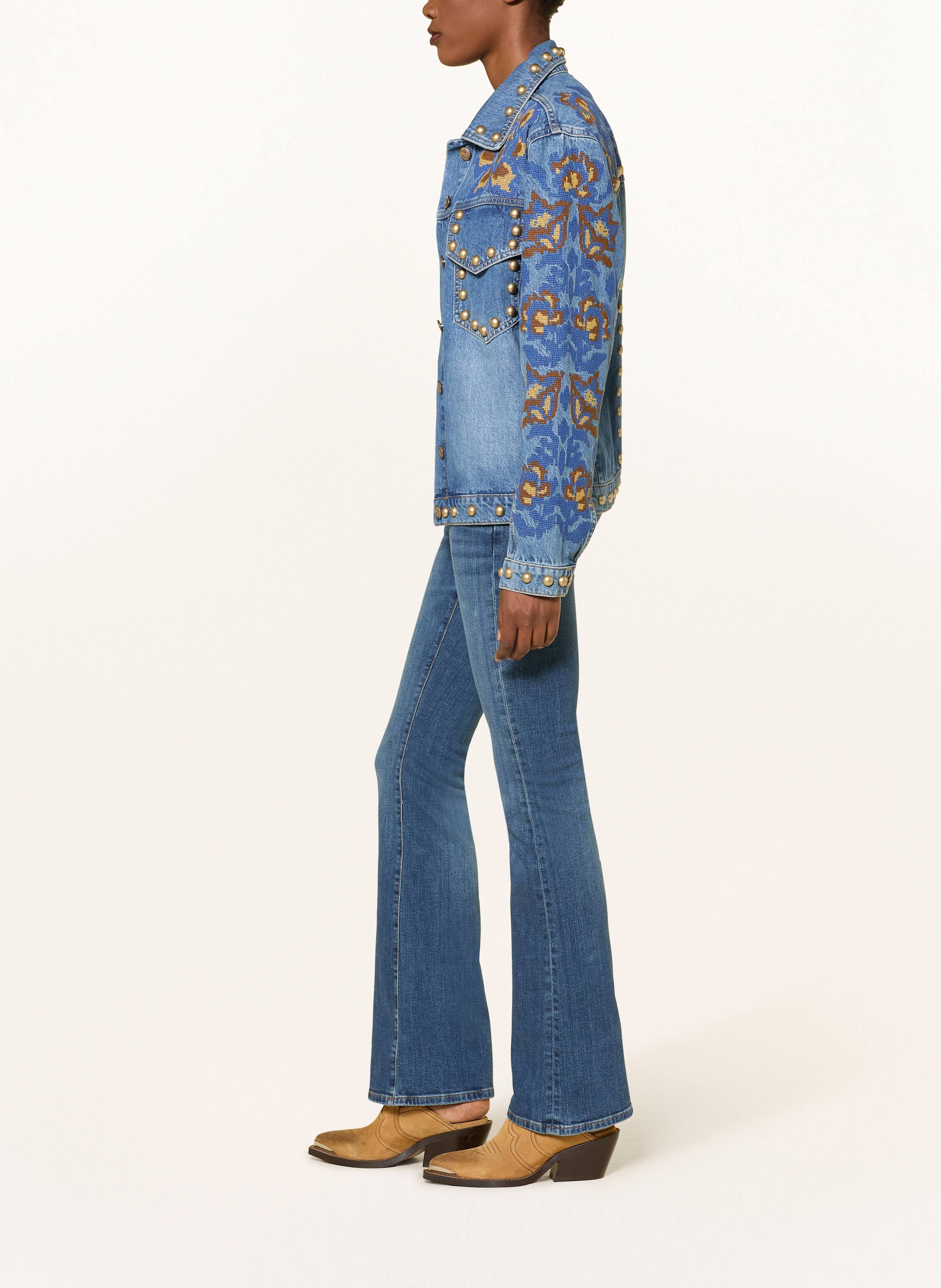 Thumbnail - Ag Jeans Bootcut Jeans Legging Boot blau
