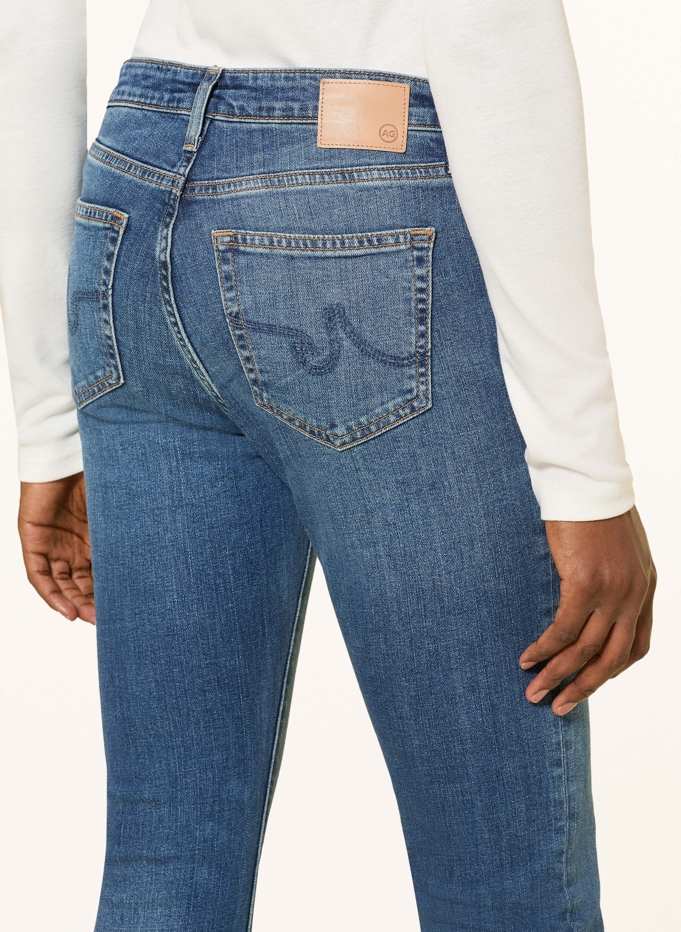 Thumbnail - Ag Jeans Bootcut Jeans Legging Boot blau