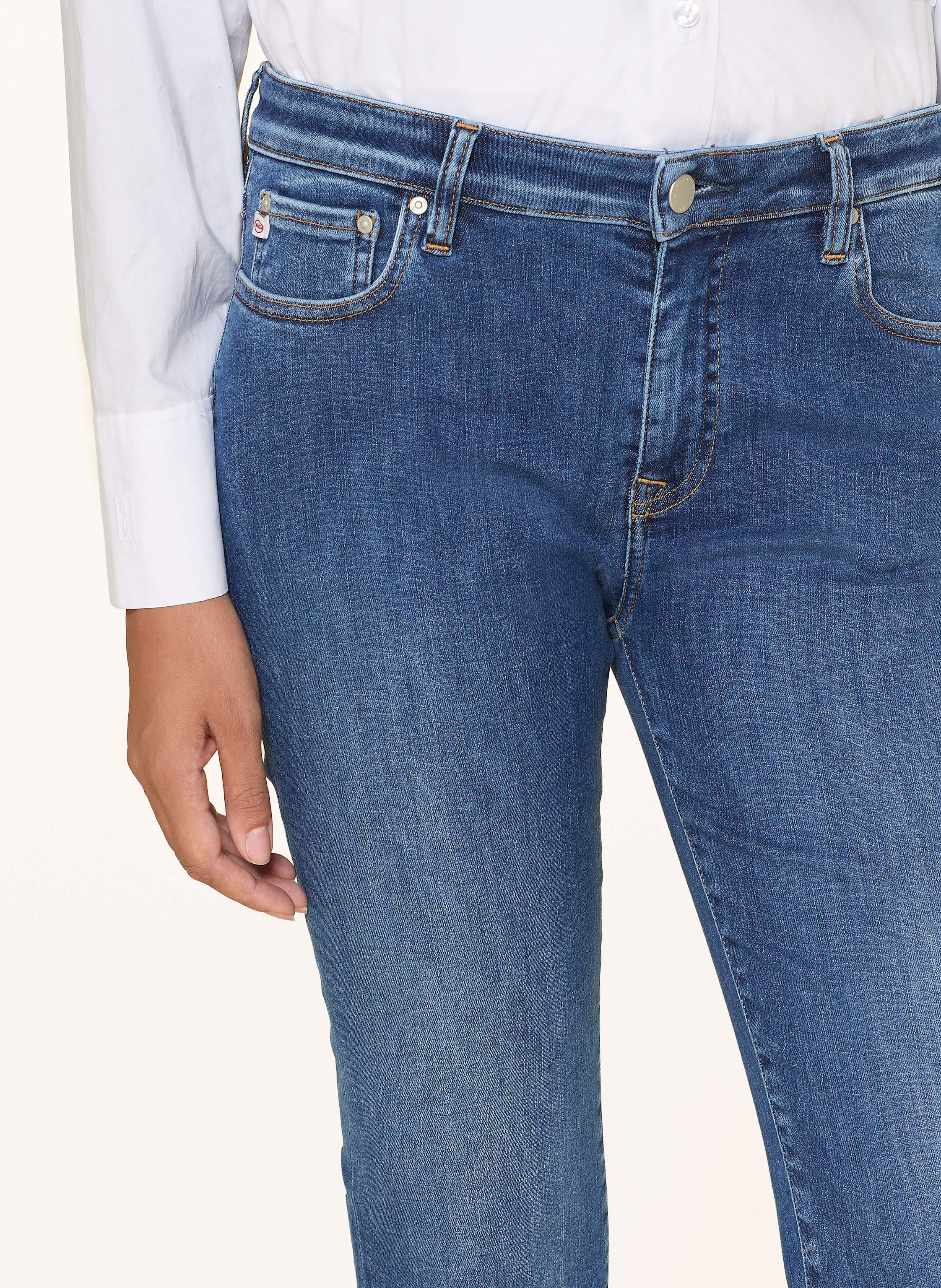 Thumbnail - Ag Jeans Flared Jeans Jodi blau