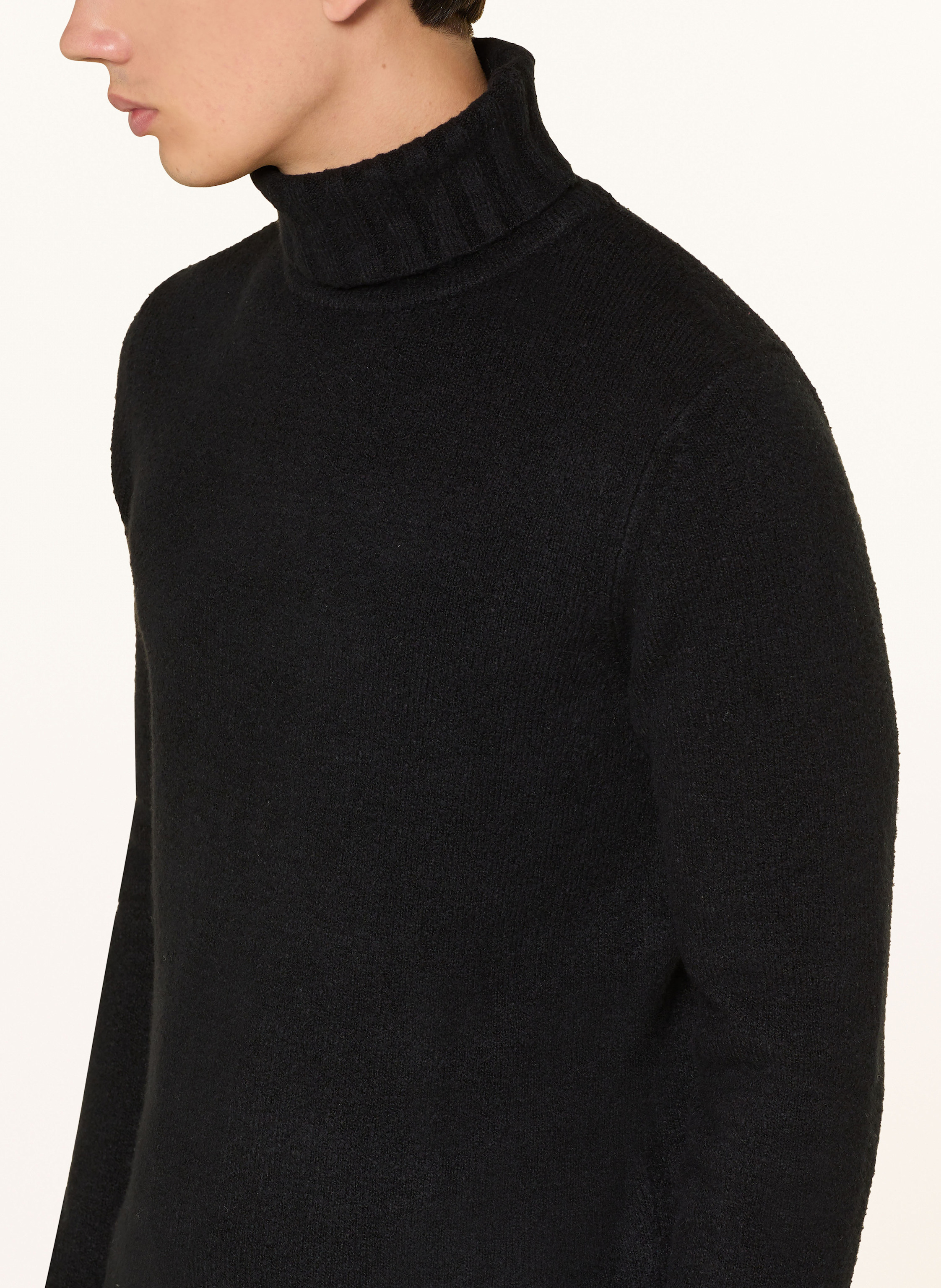 Thumbnail - Cinque Rollkragenpullover Cizino schwarz