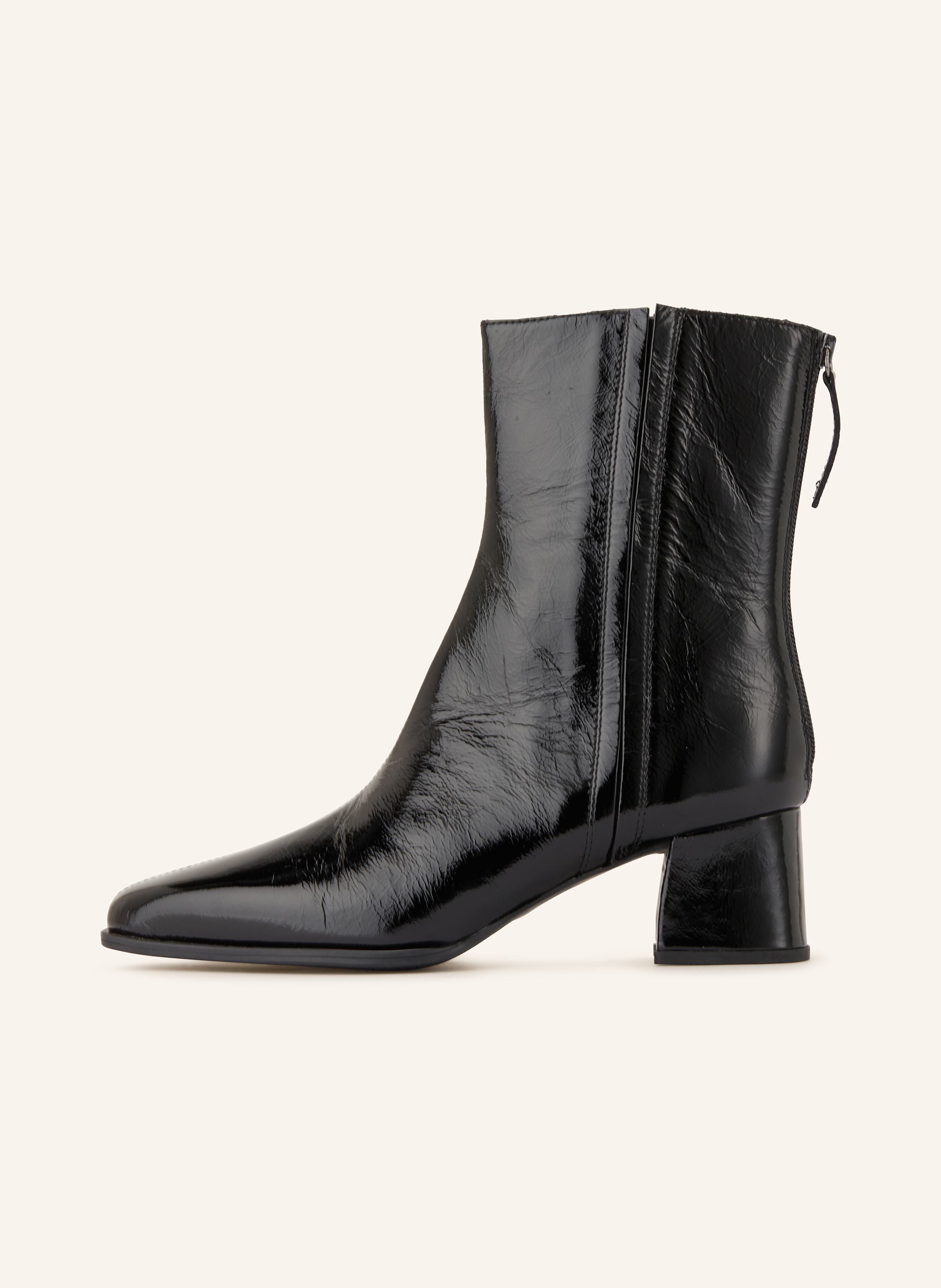 Thumbnail - Unisa Lackstiefeletten Lucas schwarz