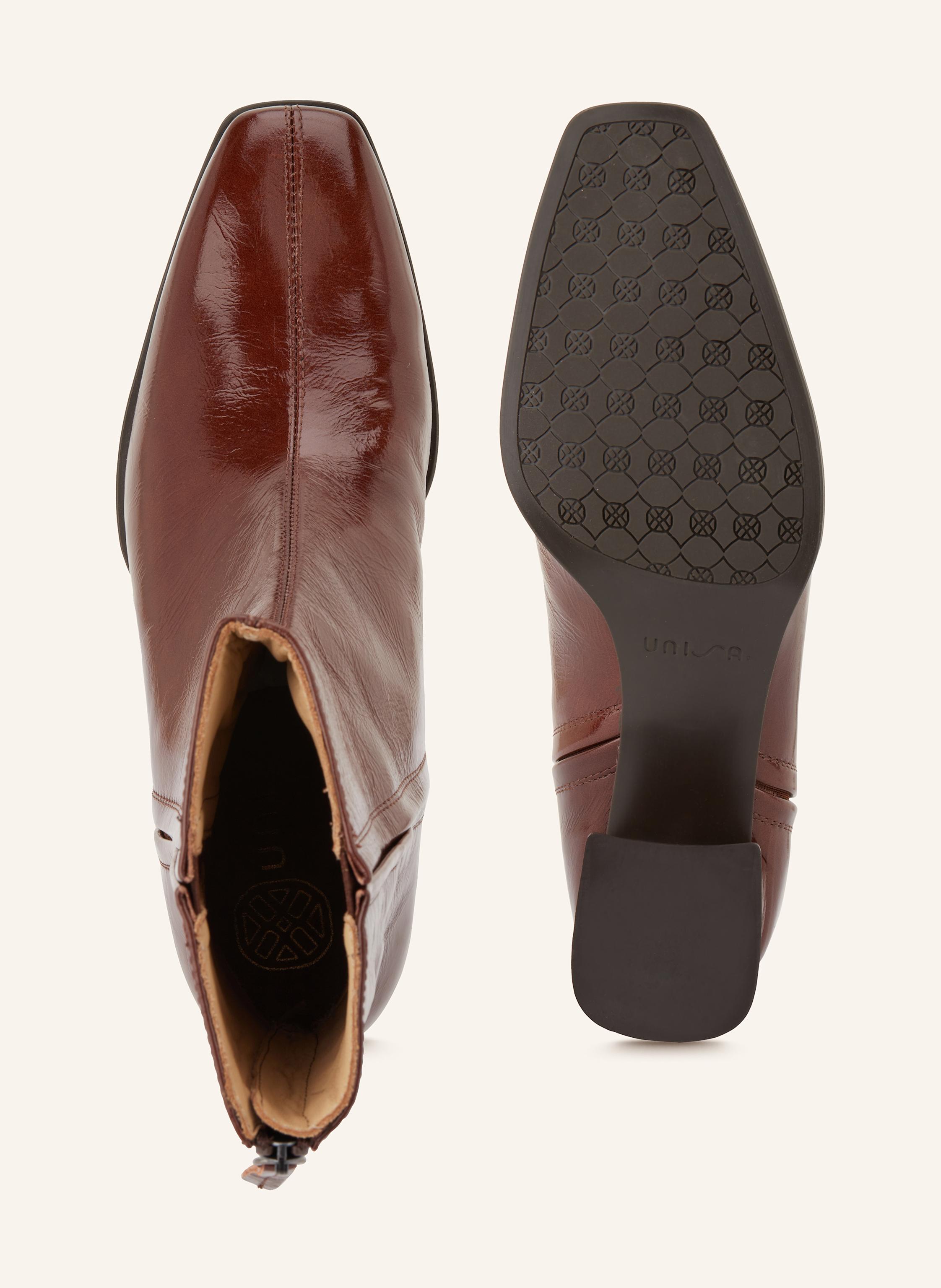 Thumbnail - Unisa Lackstiefeletten Lucas braun