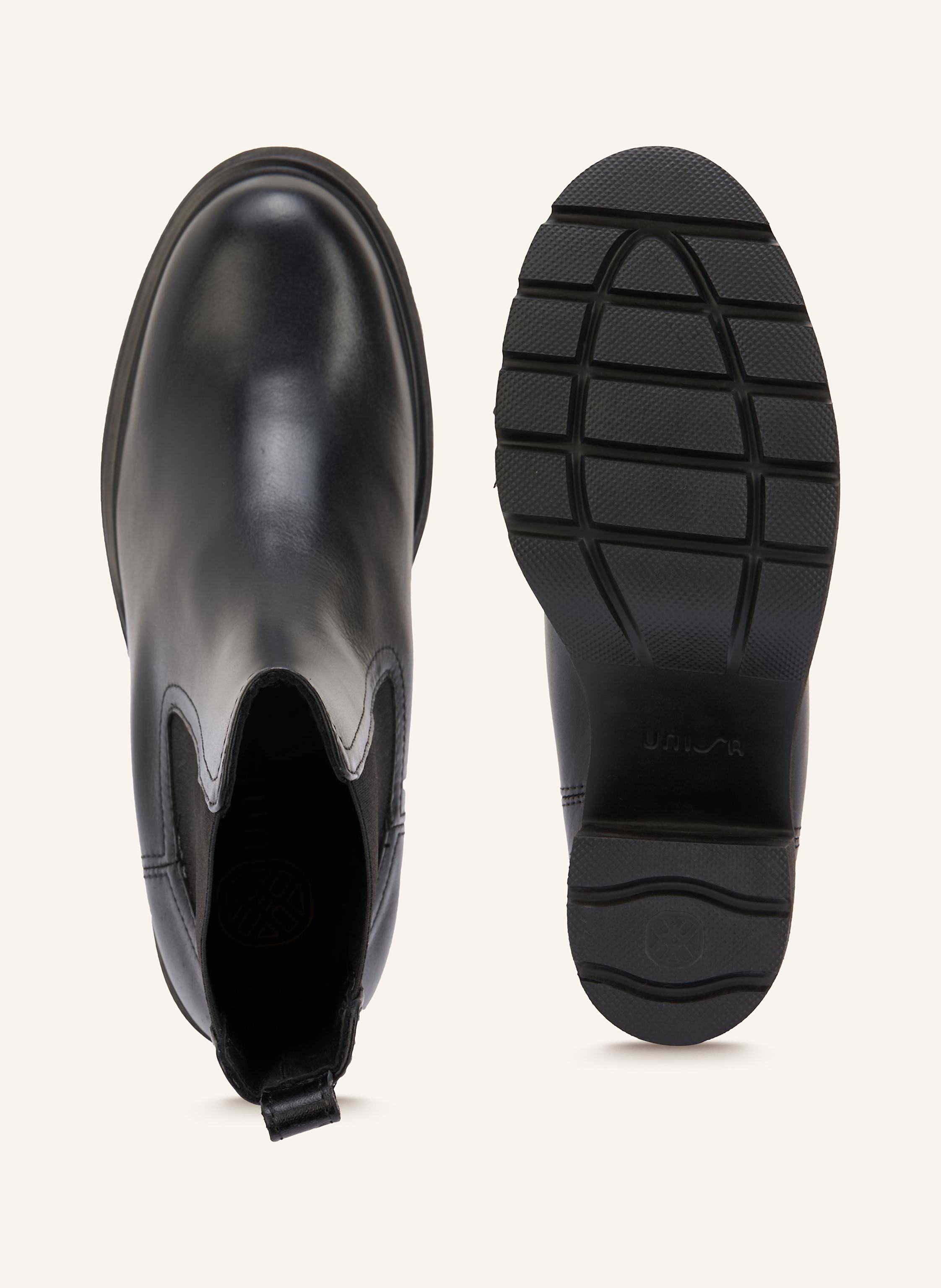 Thumbnail - Unisa Chelsea-Boots Klino schwarz