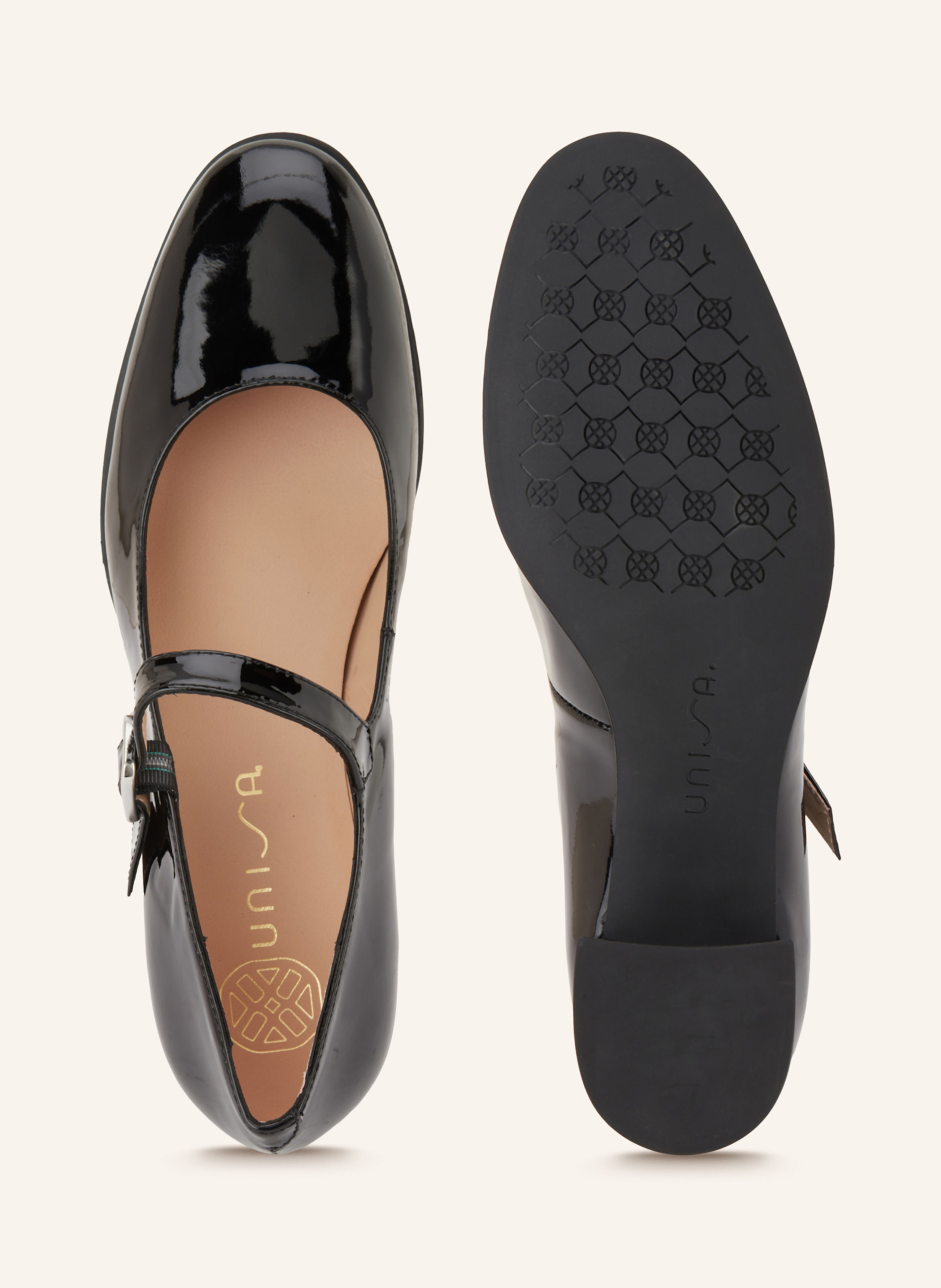 Thumbnail - Unisa Mary-Jane-Pumps Linsey schwarz