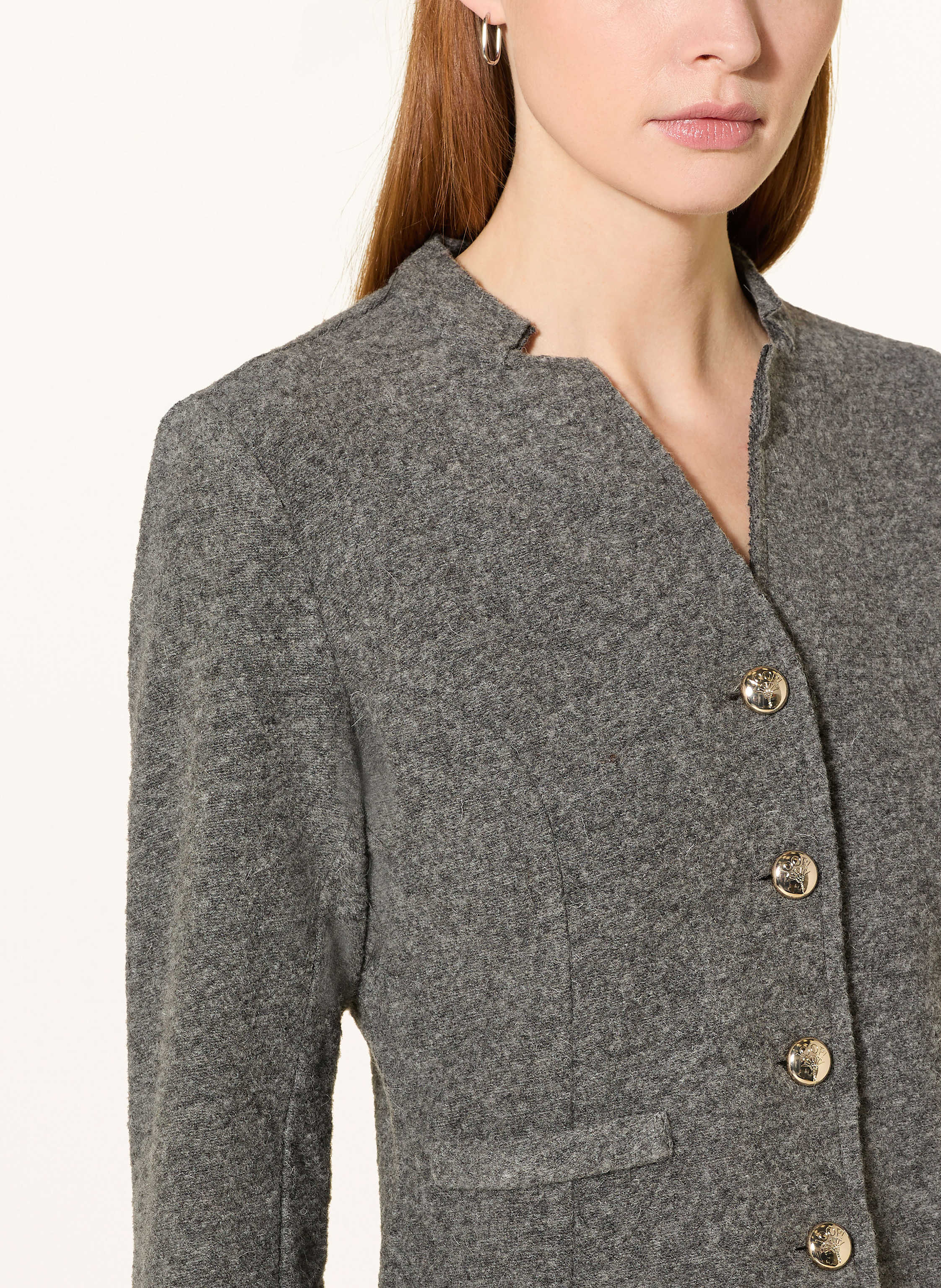 Thumbnail - Joop! Strickjacke Trudi grau