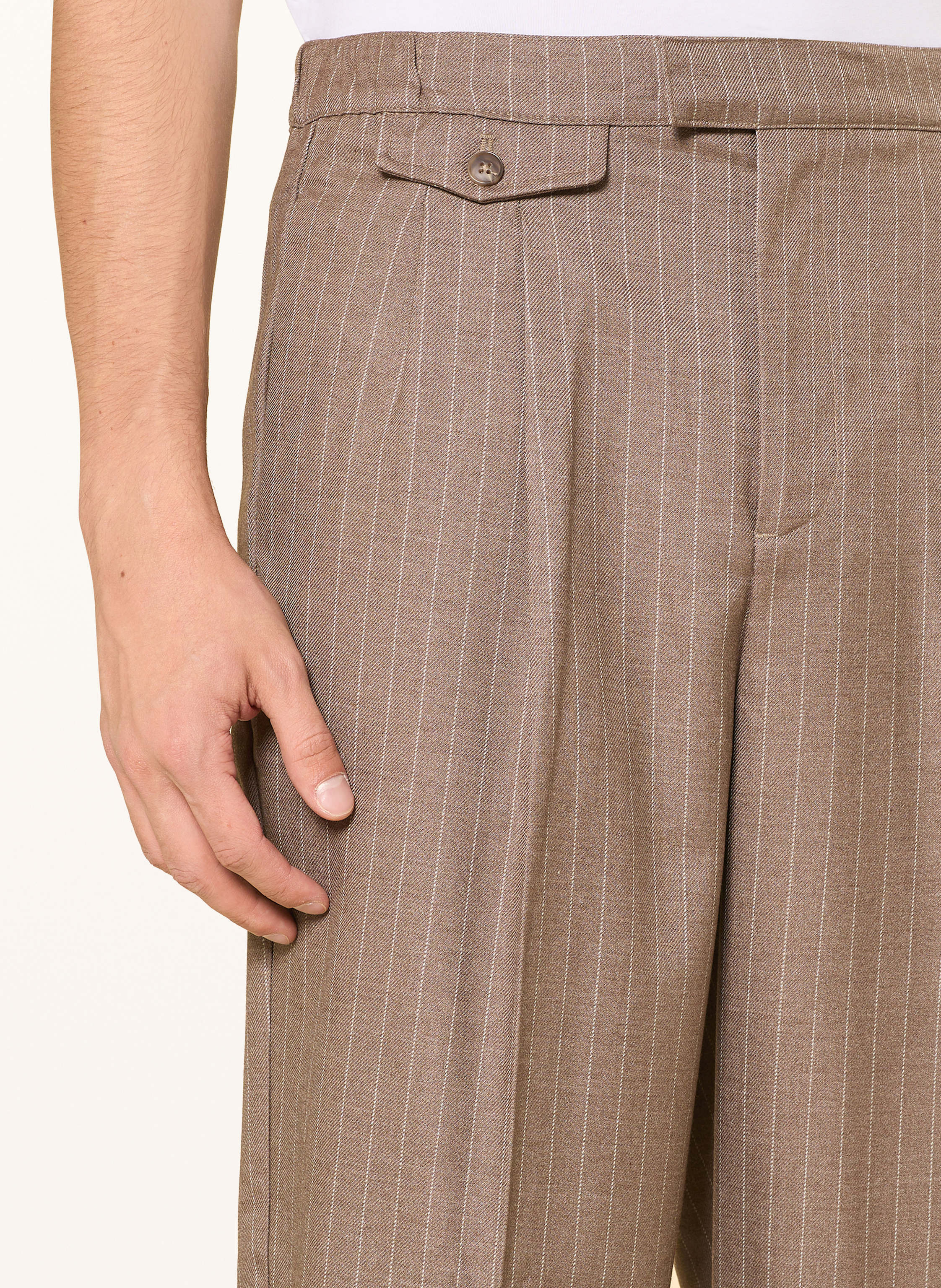Thumbnail - Don't Waste Culture Chino Olenna Straight Tailored Fit beige