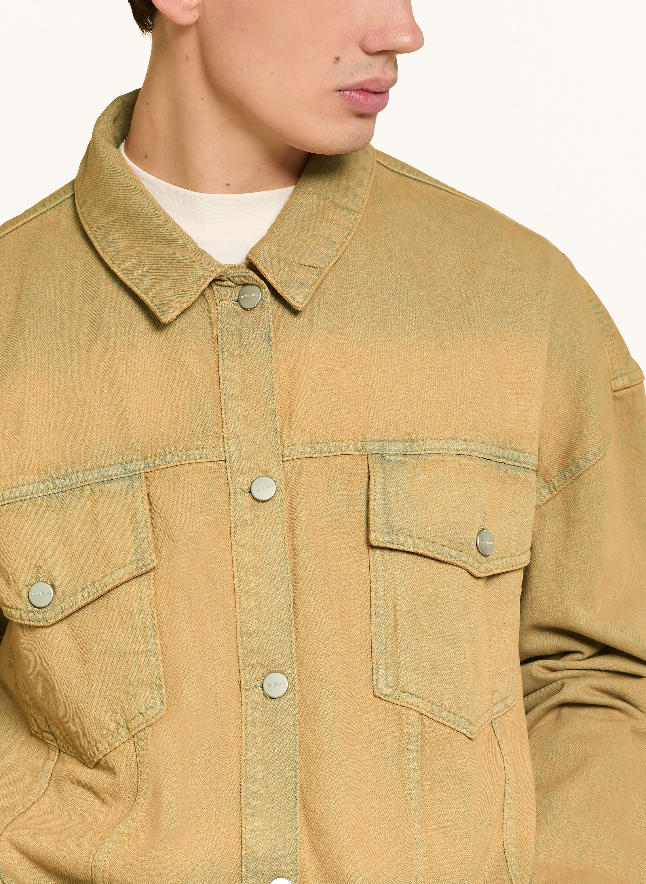 Thumbnail - Reternity Jeansjacke beige