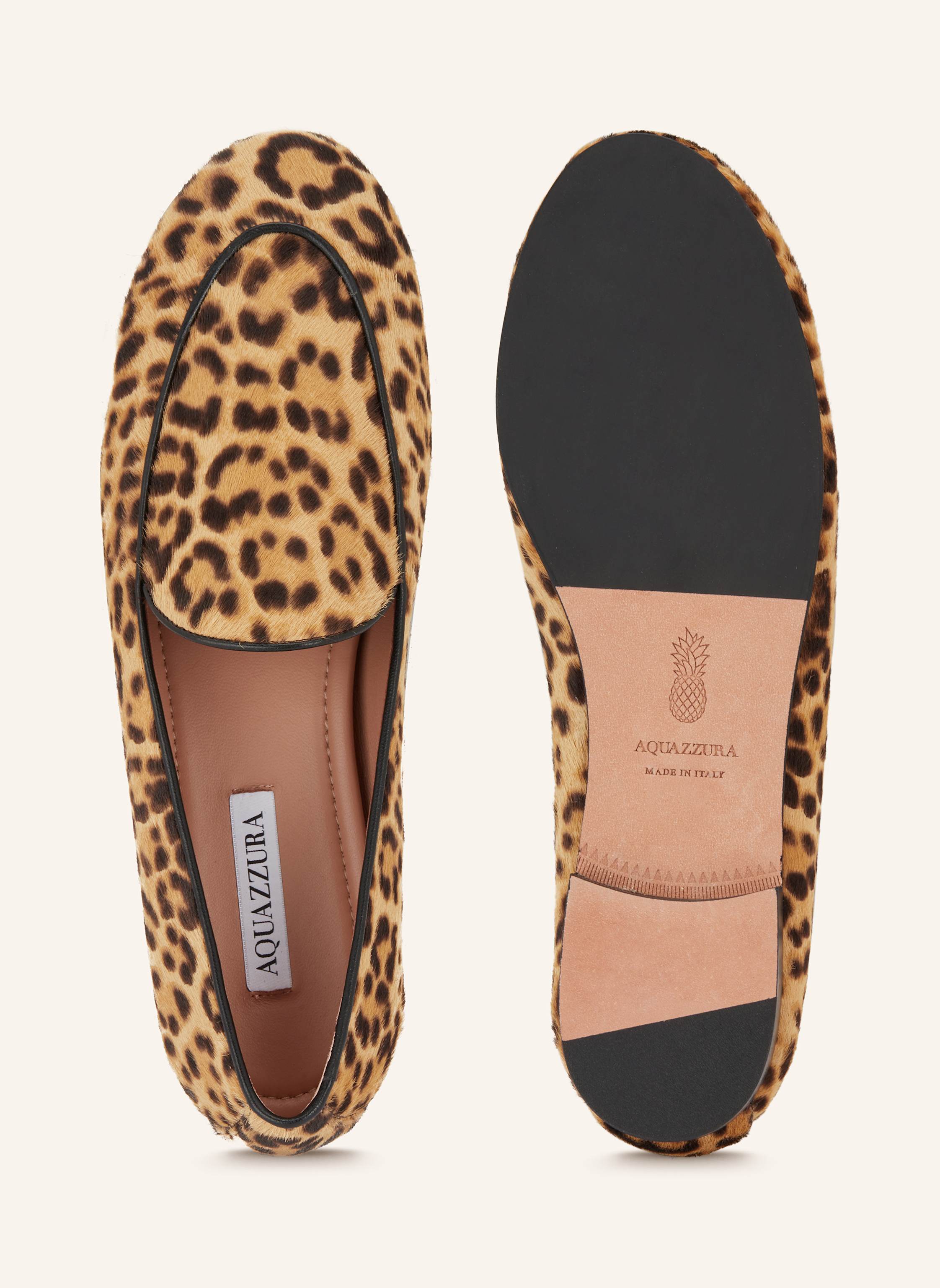 Thumbnail - Aquazzura Slipper Guanto braun