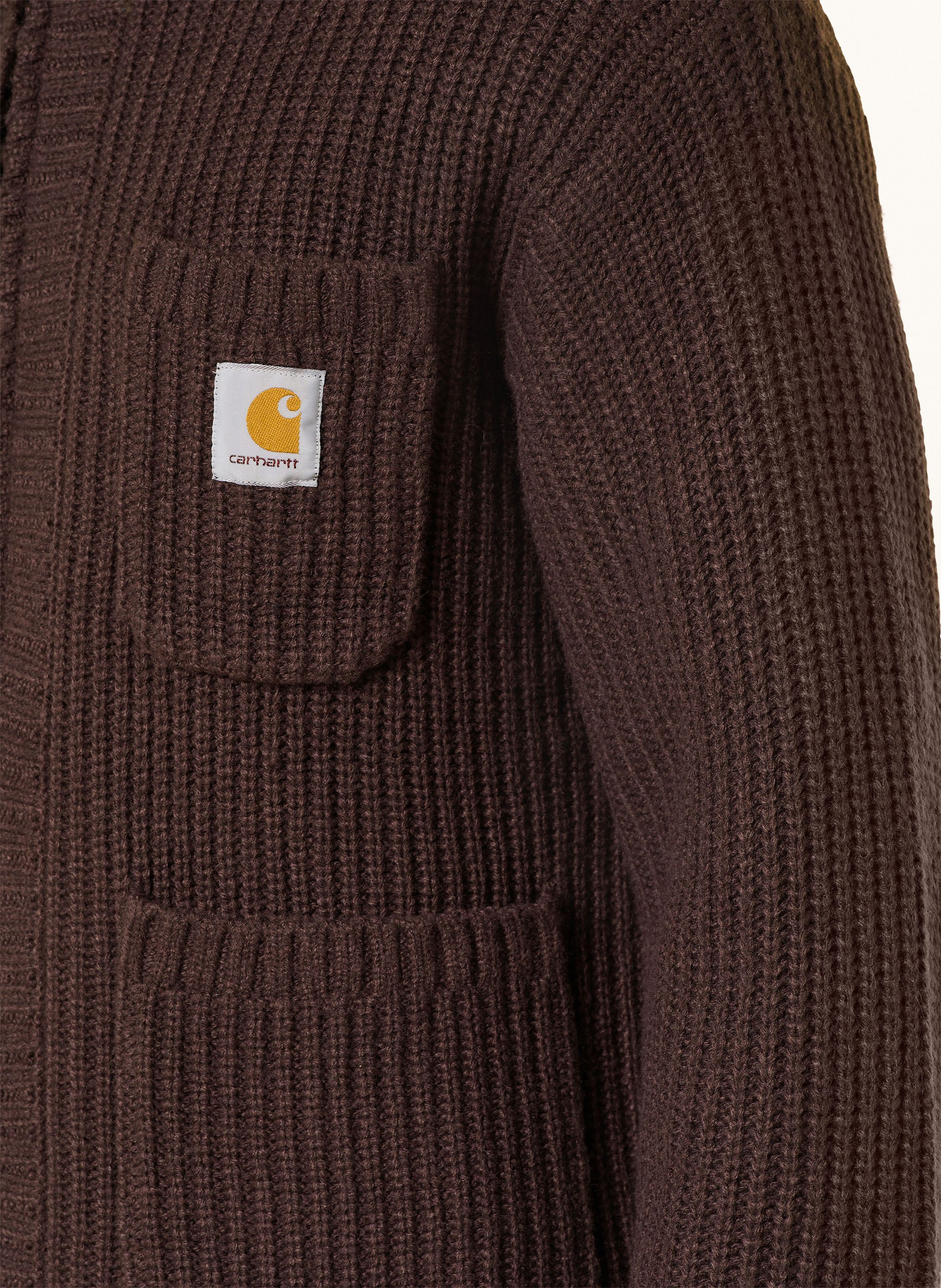 Thumbnail - Carhartt Wip Strickjacke Chore braun