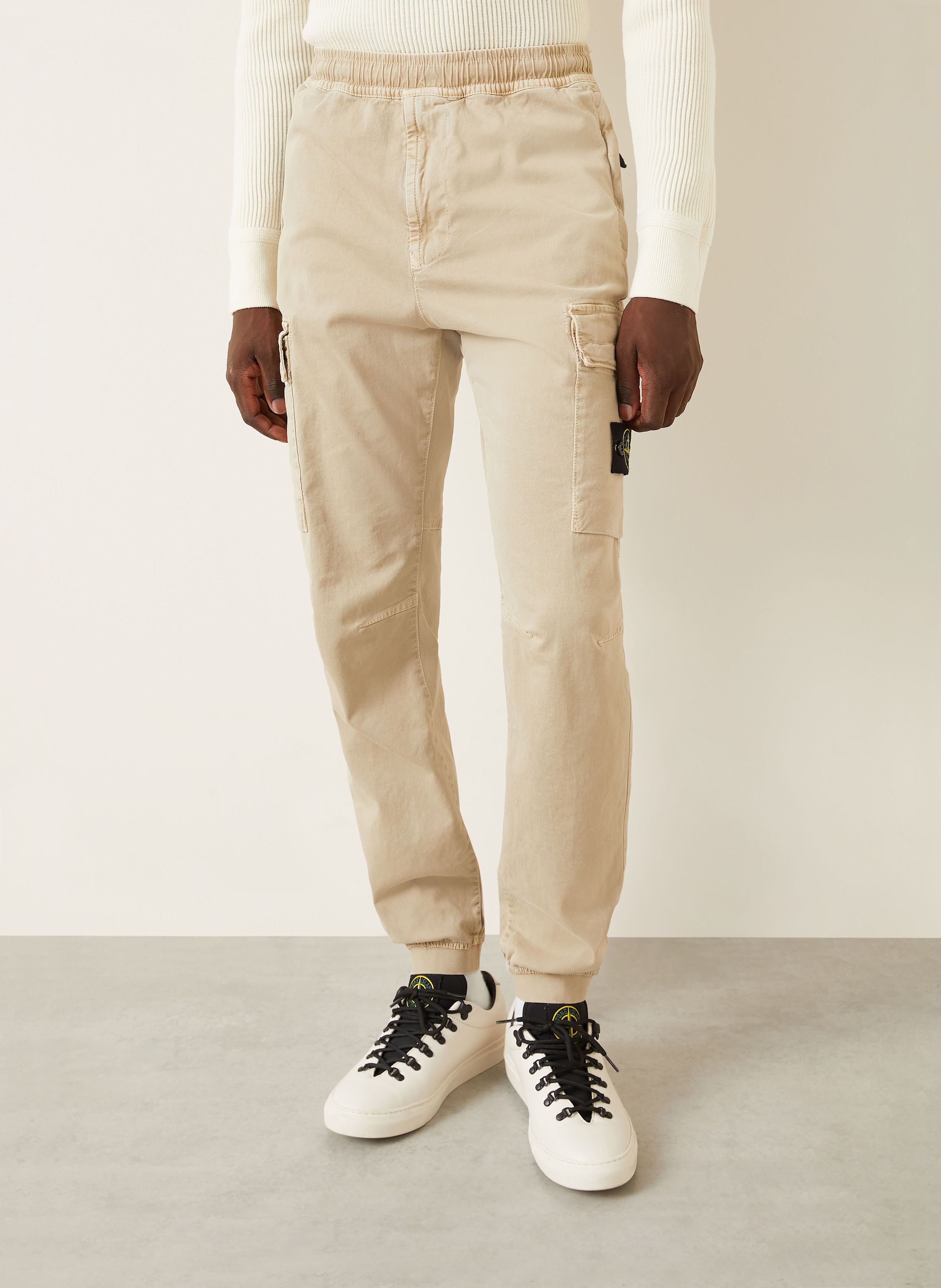 Thumbnail - Stone Island Cargohose beige
