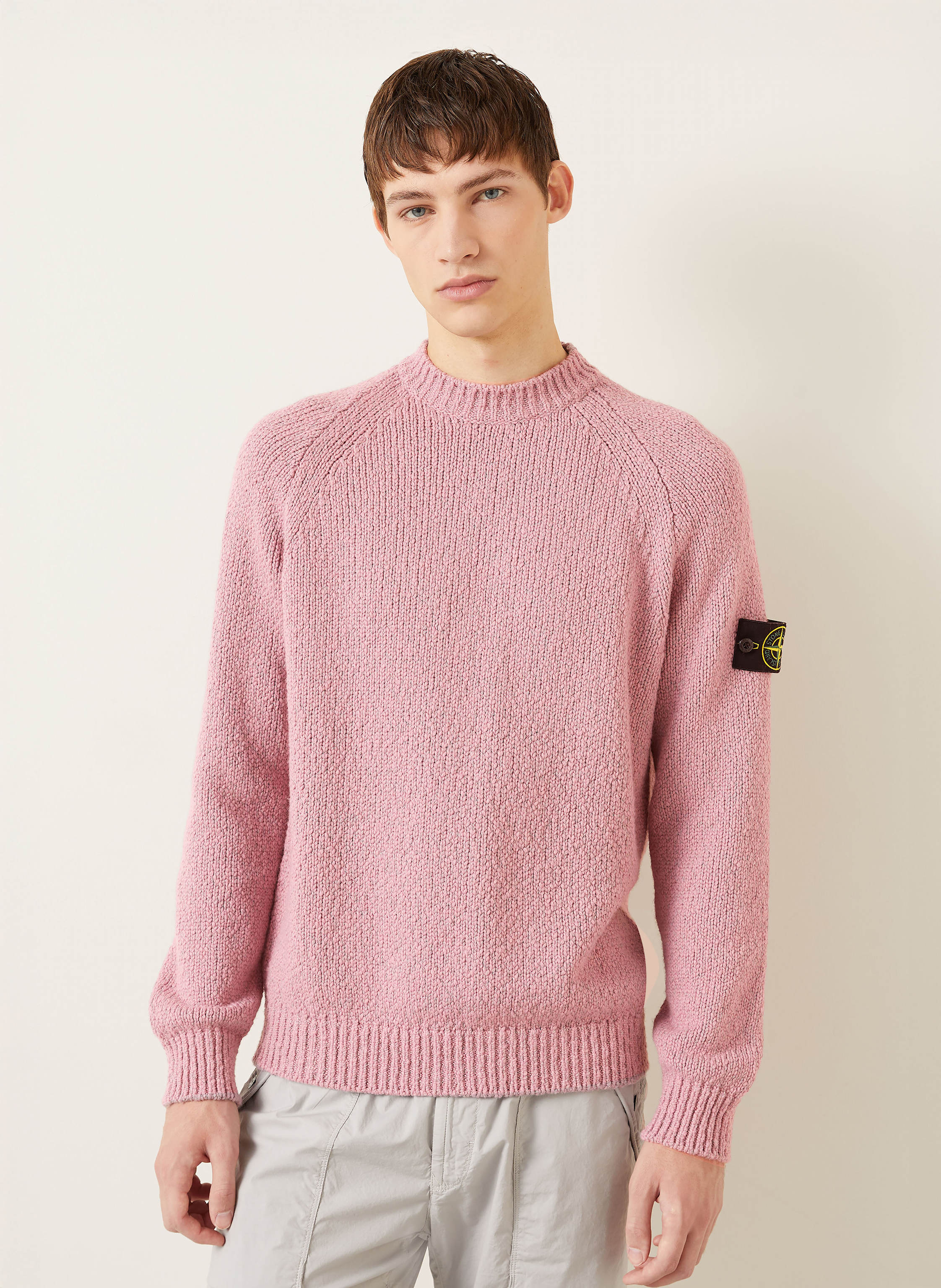 Thumbnail - Stone Island Pullover pink