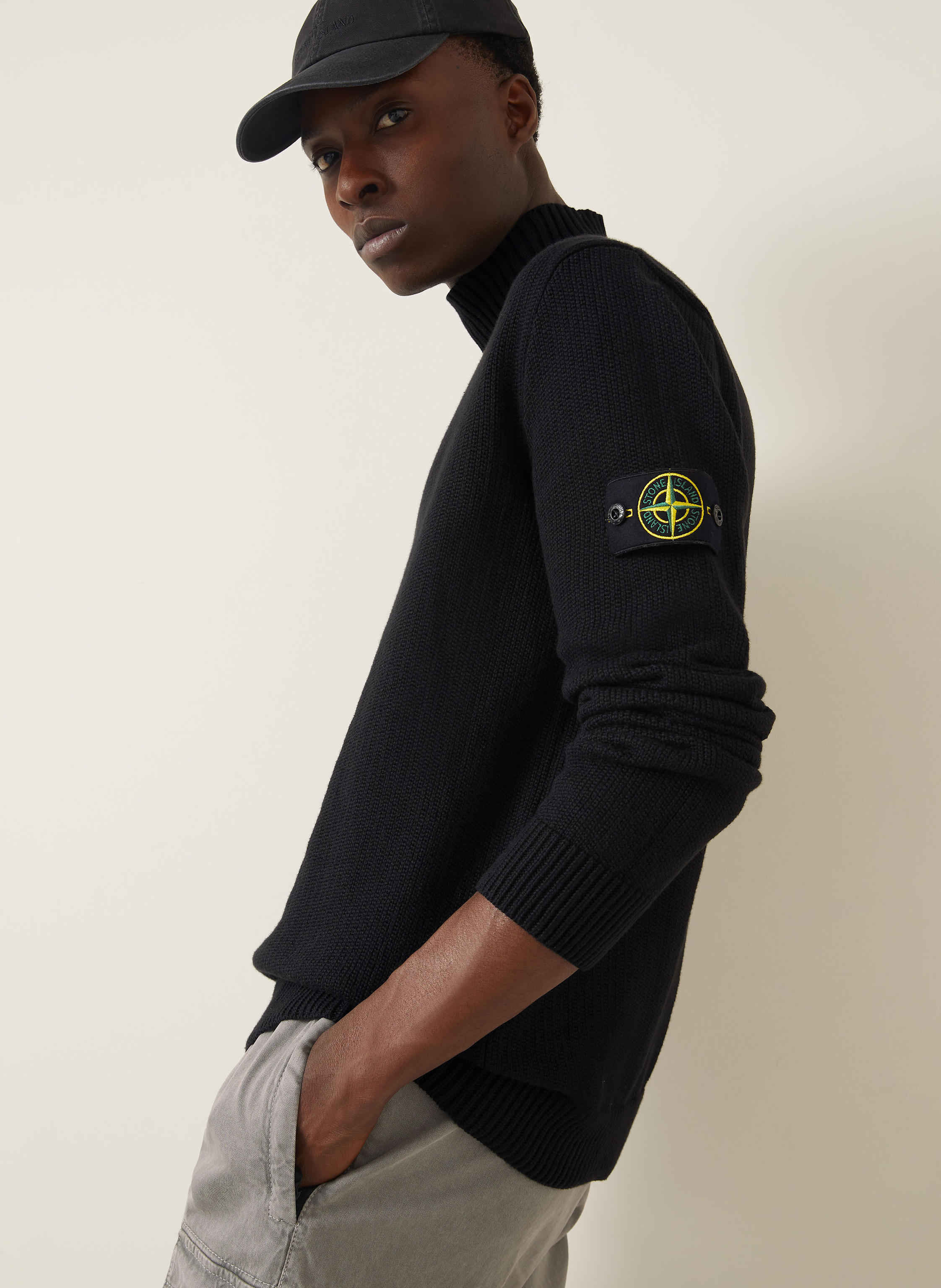 Thumbnail - Stone Island Pullover schwarz