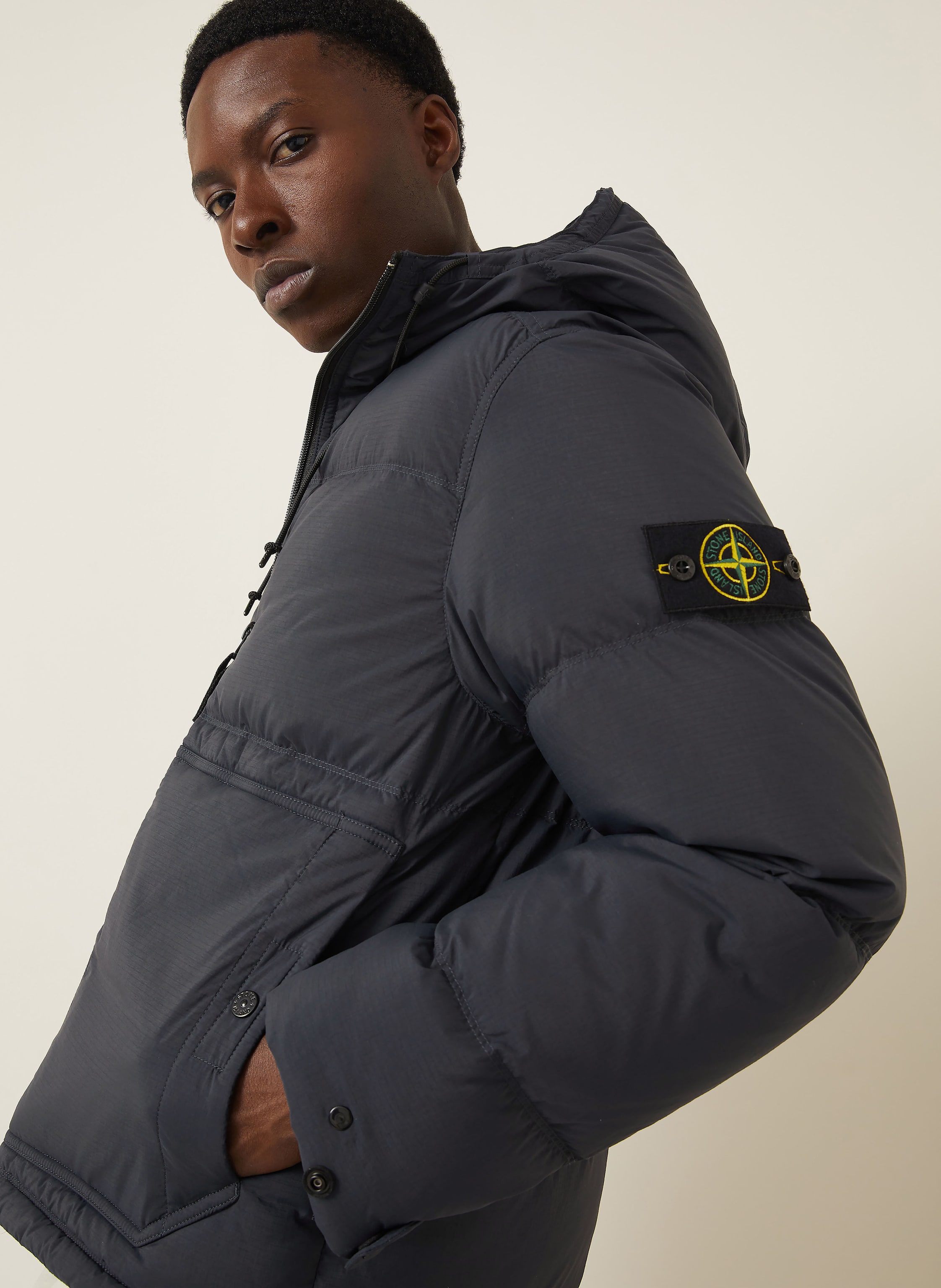 Thumbnail - Stone Island Daunenjacke blau