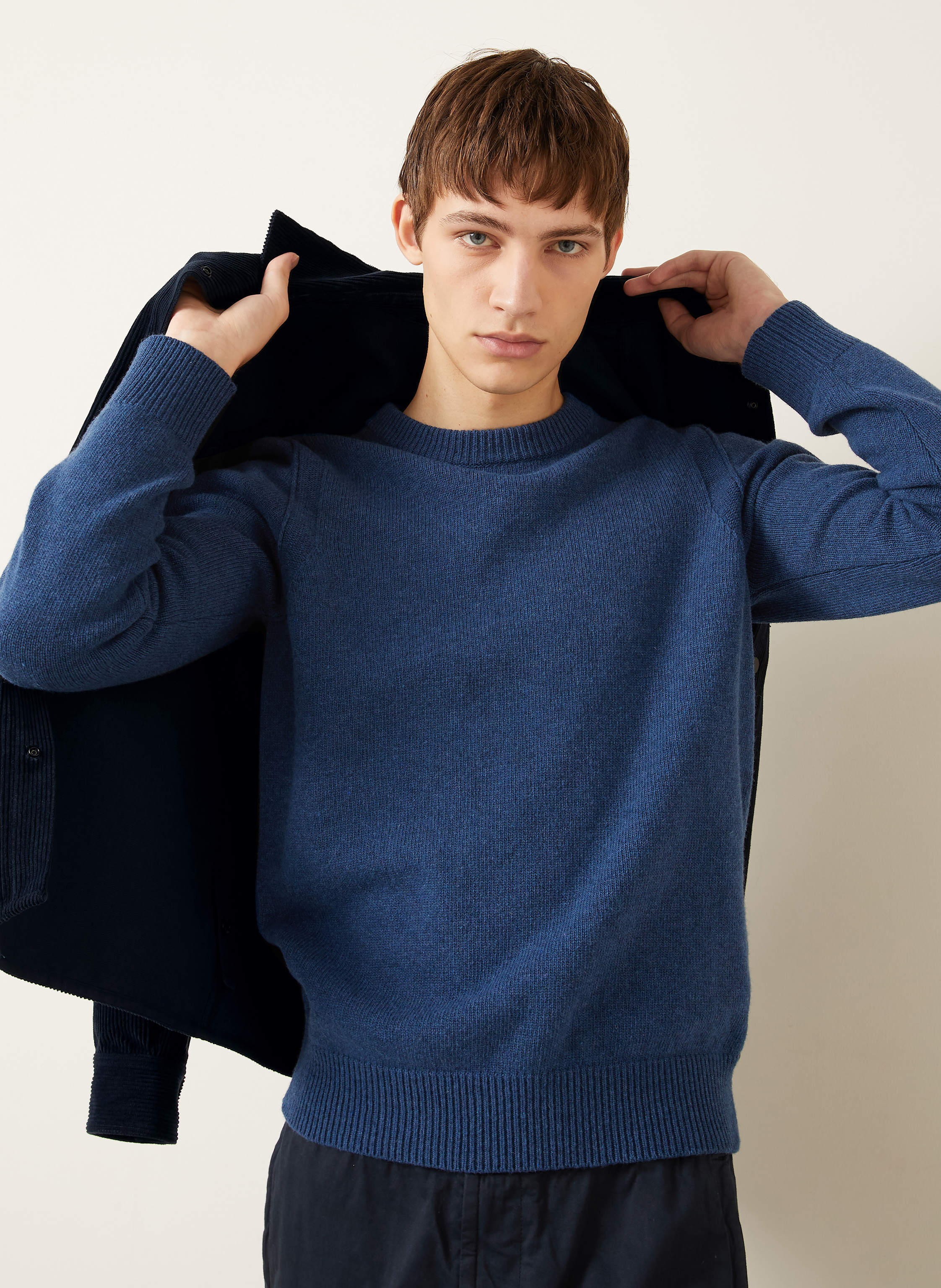 Thumbnail - Stone Island Cord-Overjacket blau