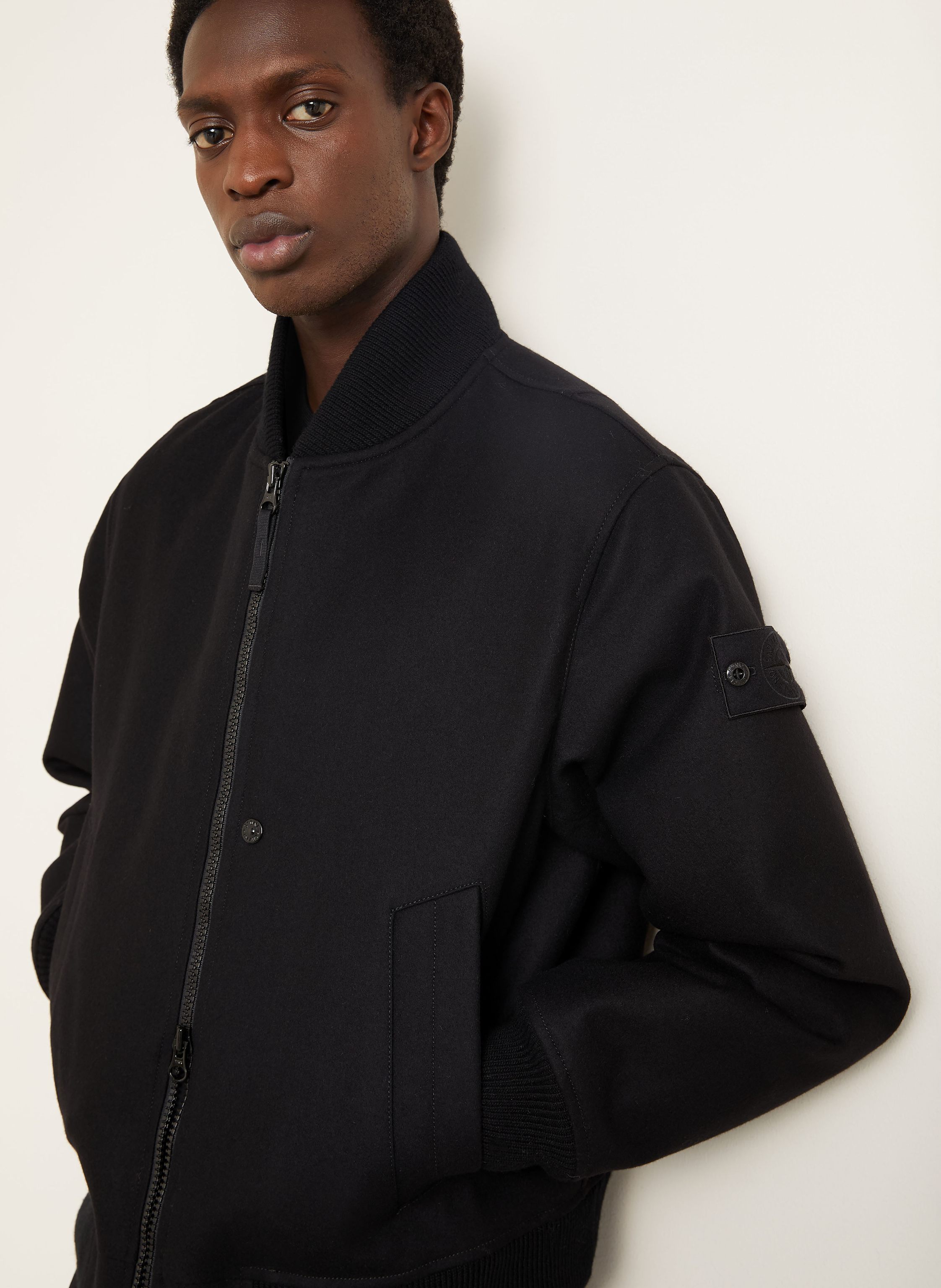 Thumbnail - Stone Island Blouson Ghost schwarz