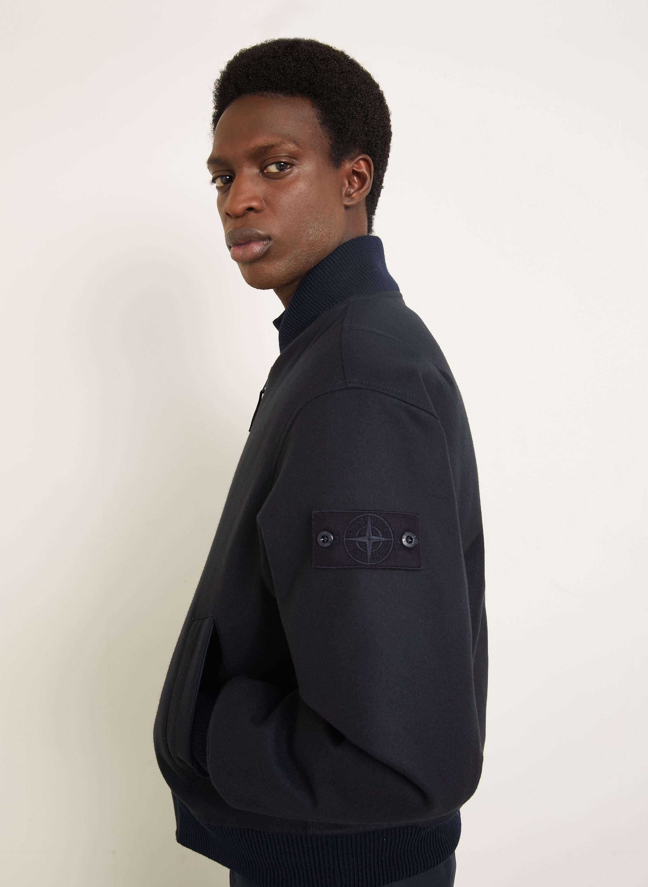 Thumbnail - Stone Island Blouson Ghost blau