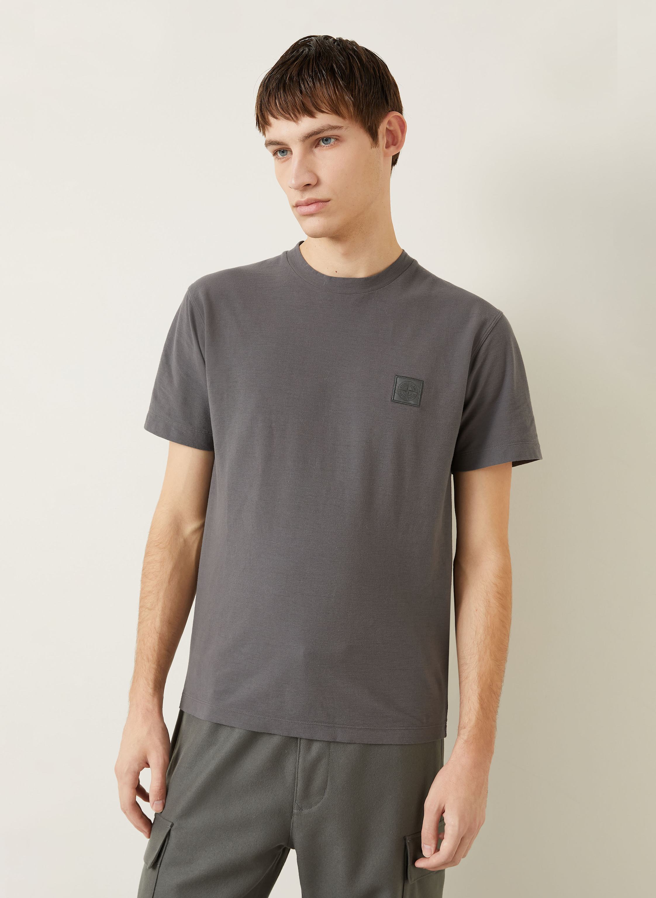 Thumbnail - Stone Island T-Shirt Ghost grau
