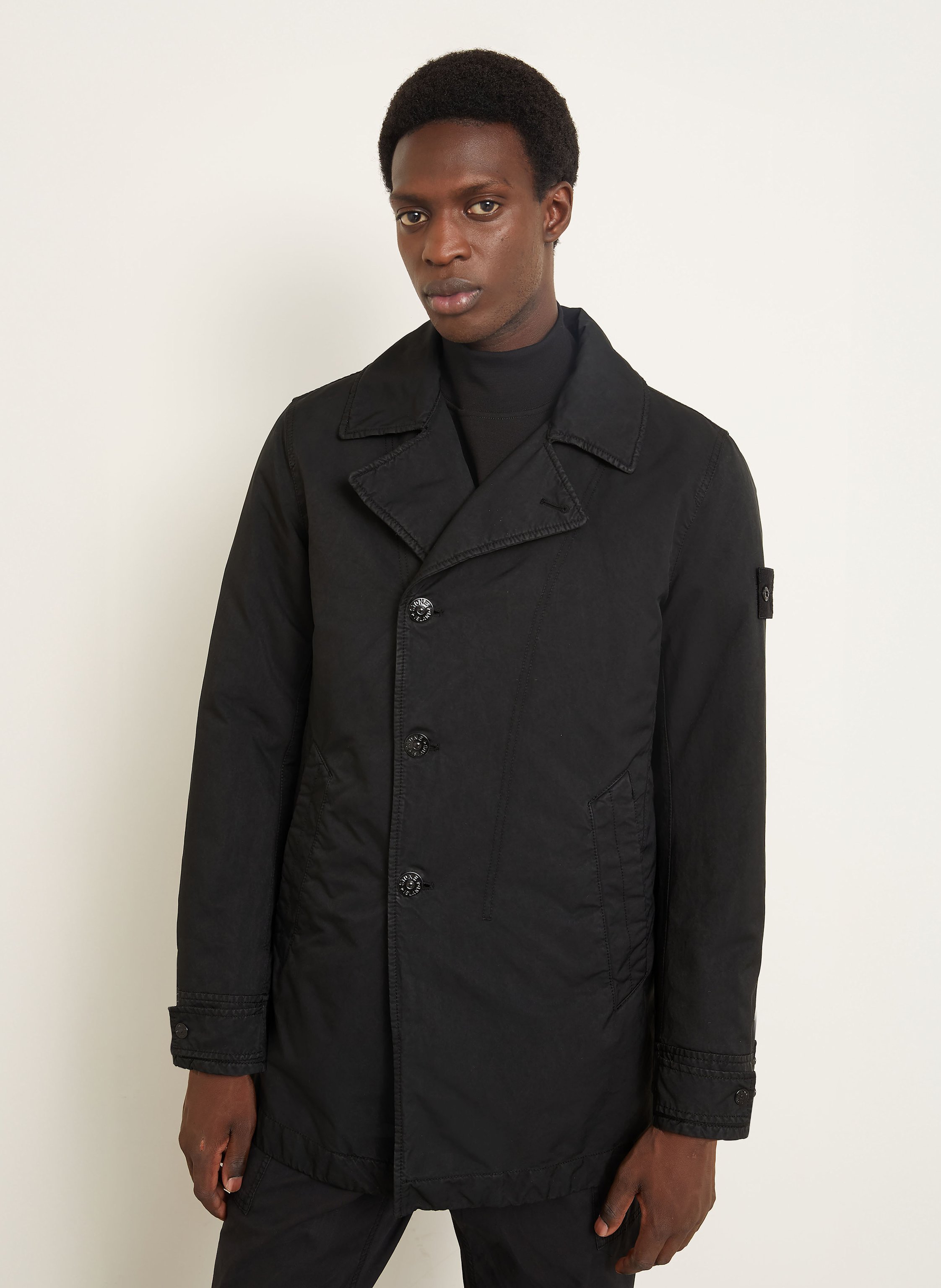 Thumbnail - Stone Island Parka Ghost Mit Primaloft®-Isolierung schwarz