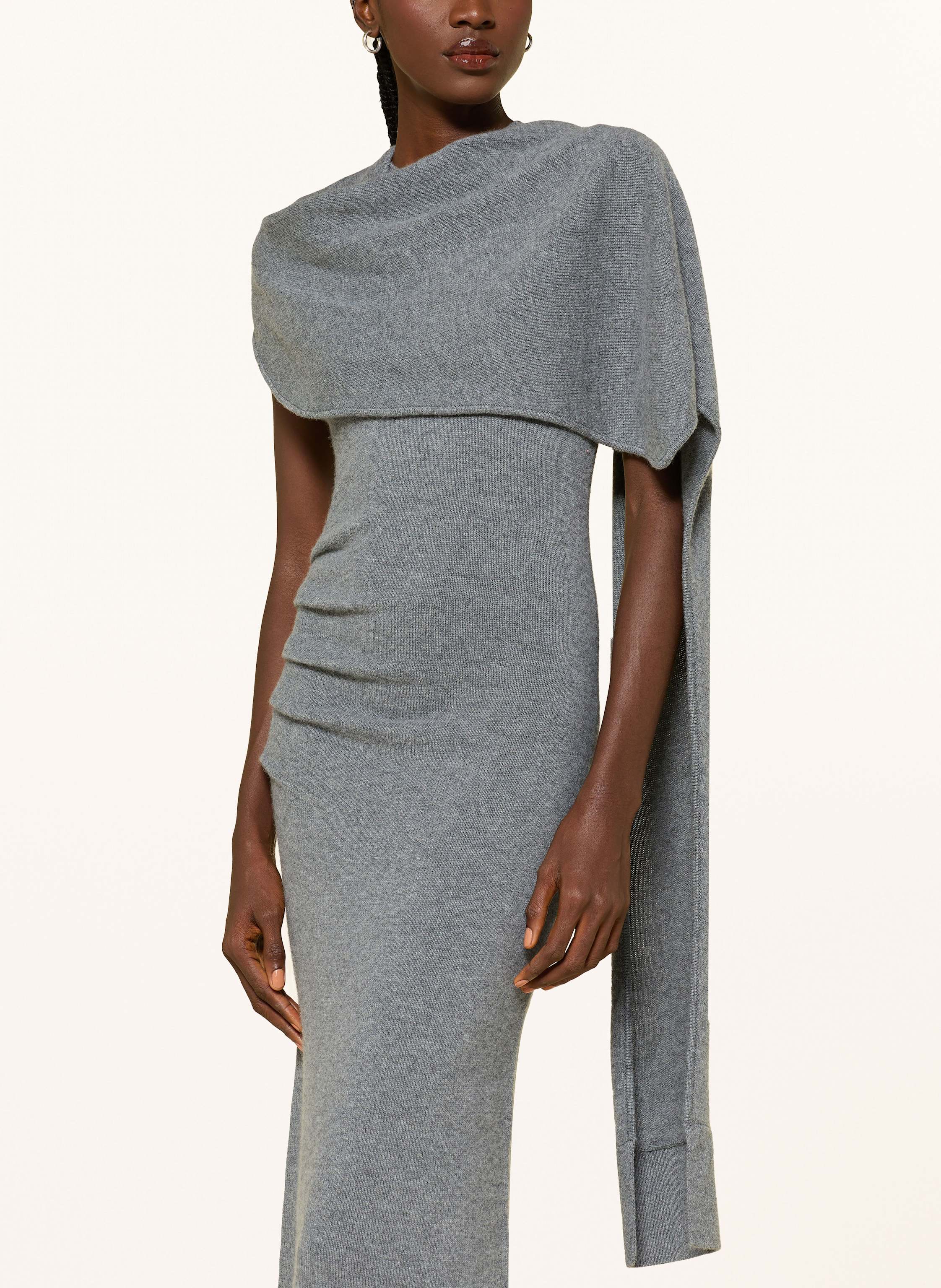 Thumbnail - Simkhai Strickkleid Hathaway grau