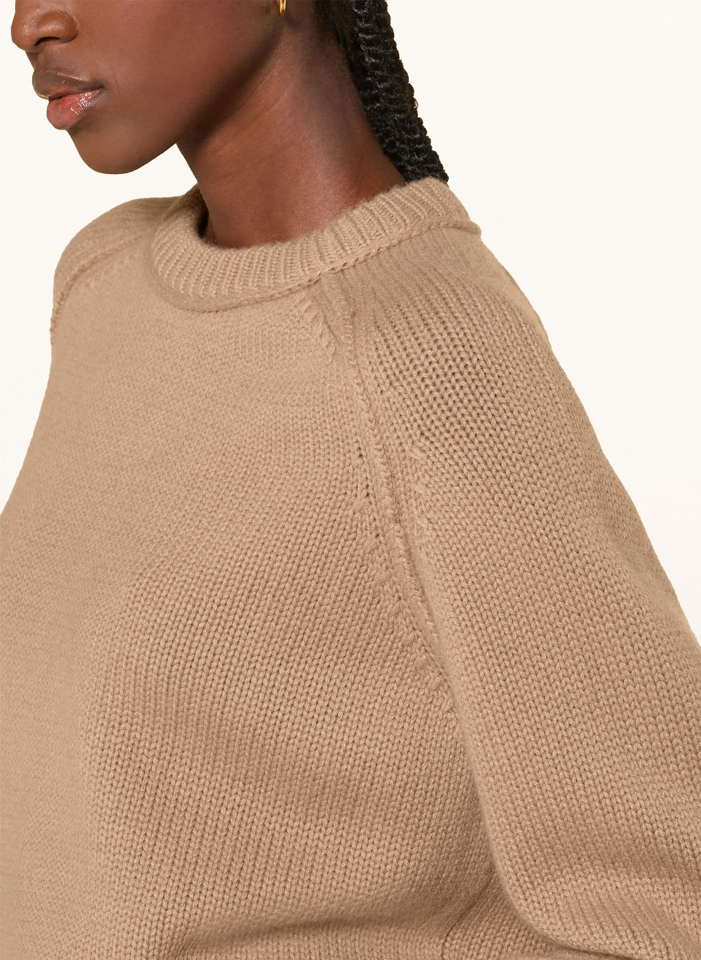 Thumbnail - Simkhai Cashmere-Pullover Curtis beige
