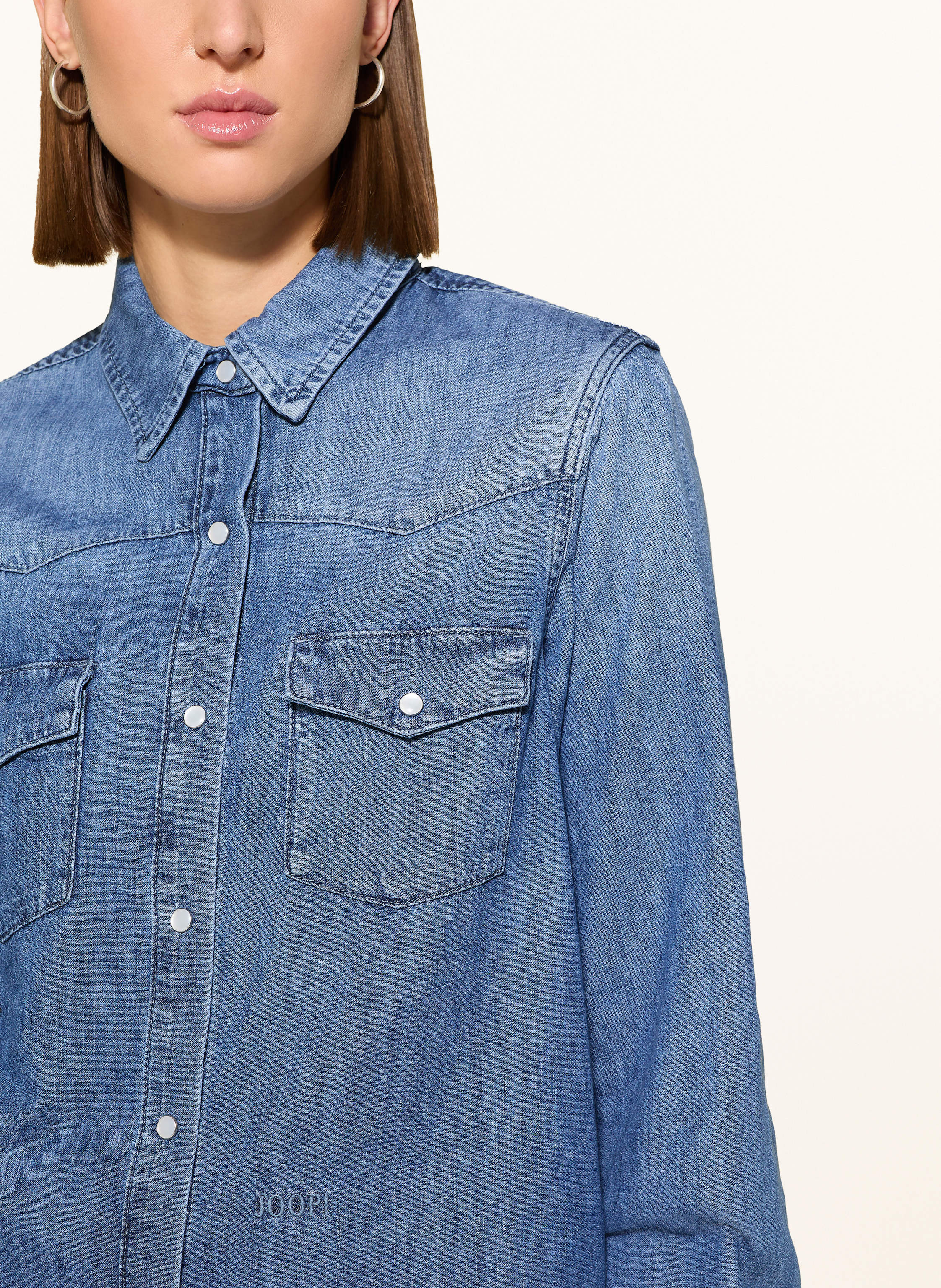 Thumbnail - Joop! Jeansbluse Umi blau