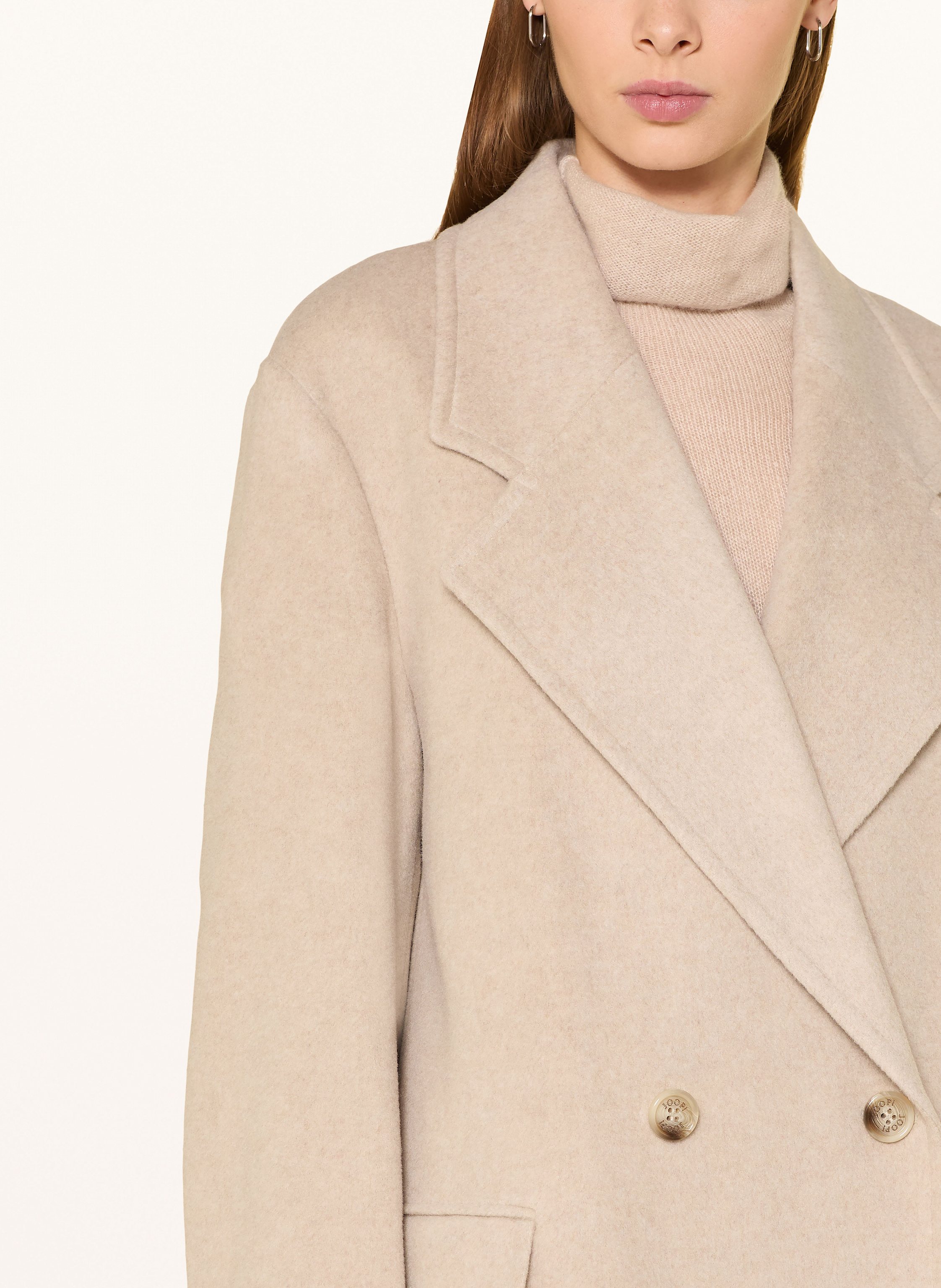 Thumbnail - Joop! Mantel Caro-X beige