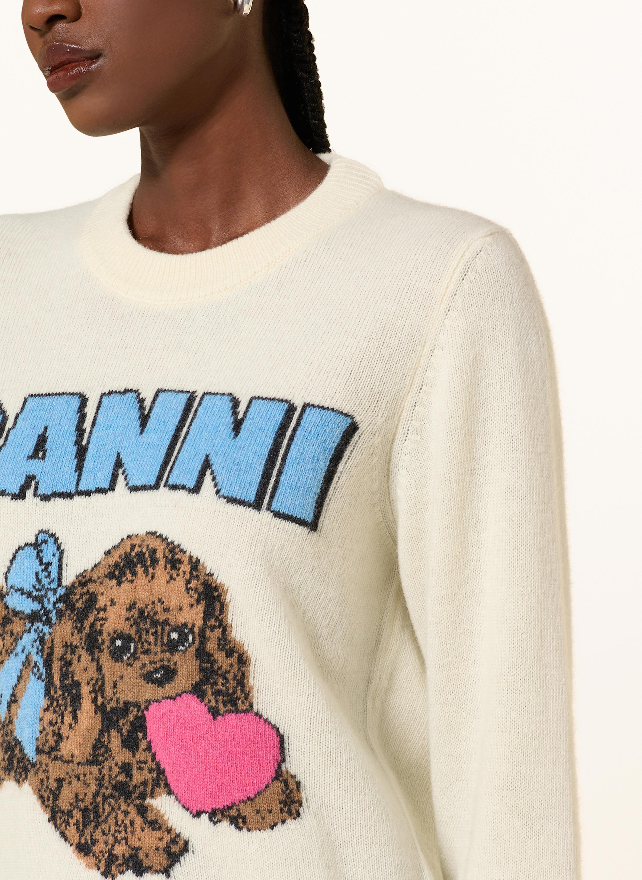 Thumbnail - Ganni Pullover weiss