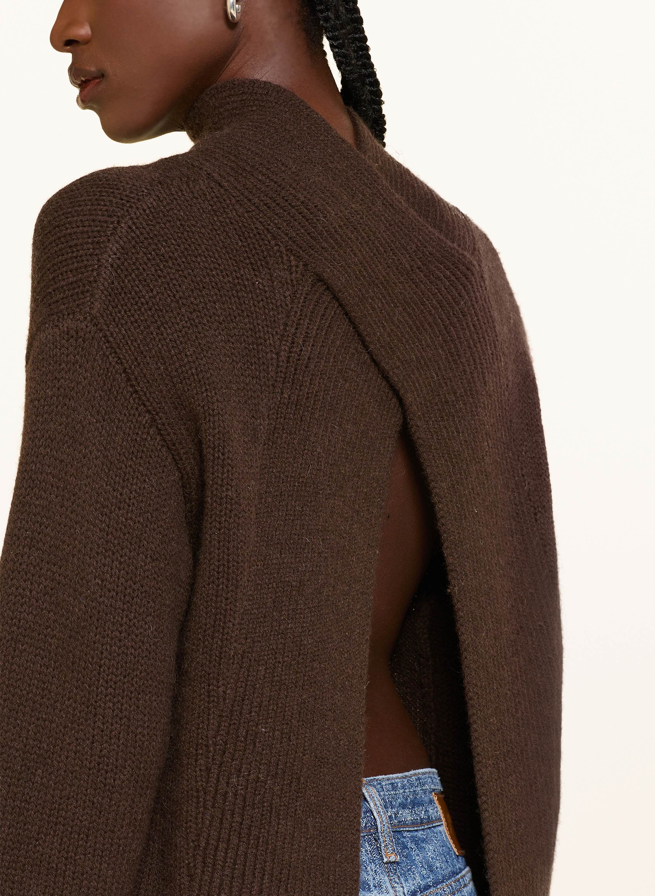 Thumbnail - Ganni Pullover braun