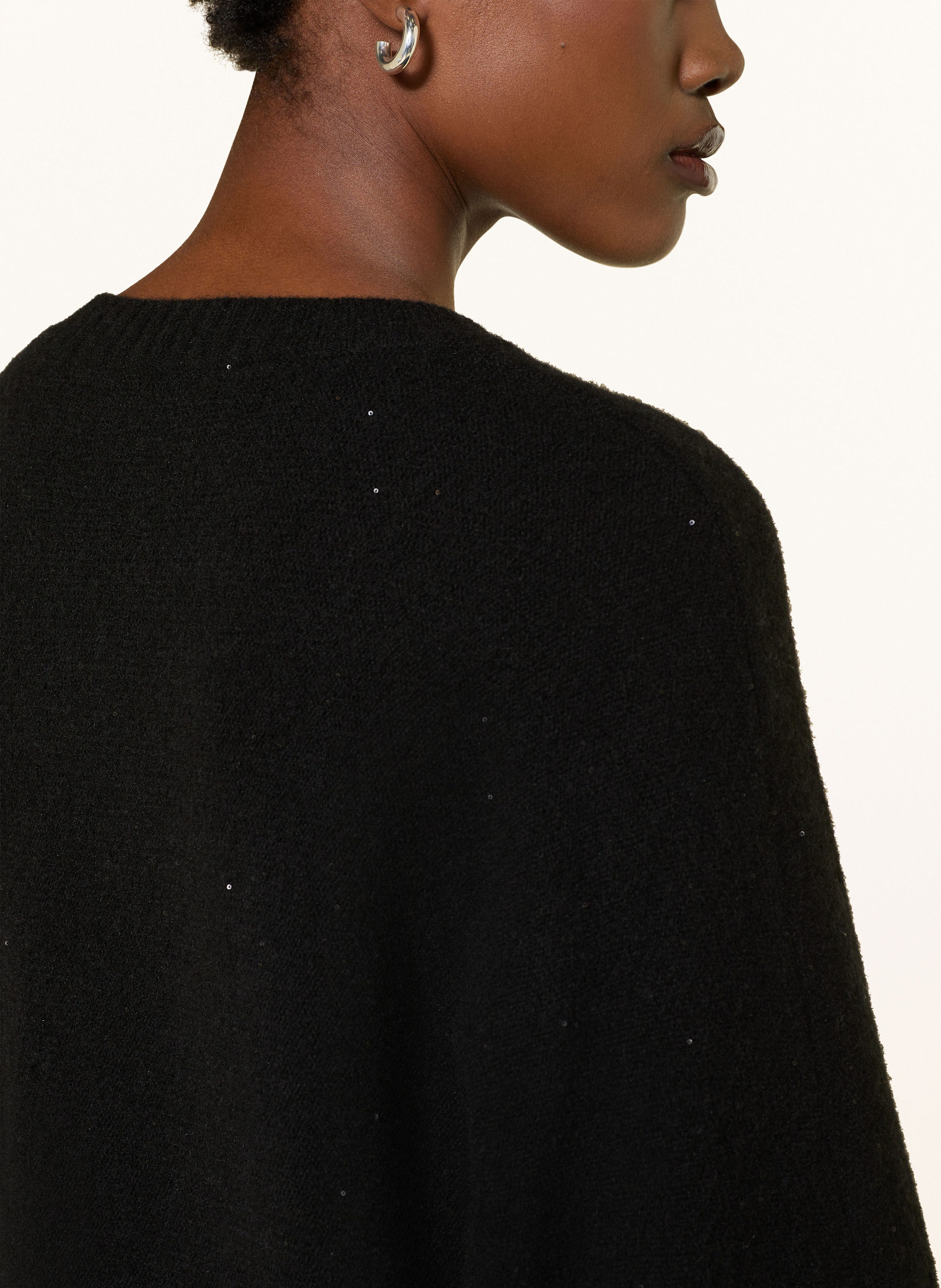 Thumbnail - Herzen's Angelegenheit Pullover Mit Pailletten schwarz