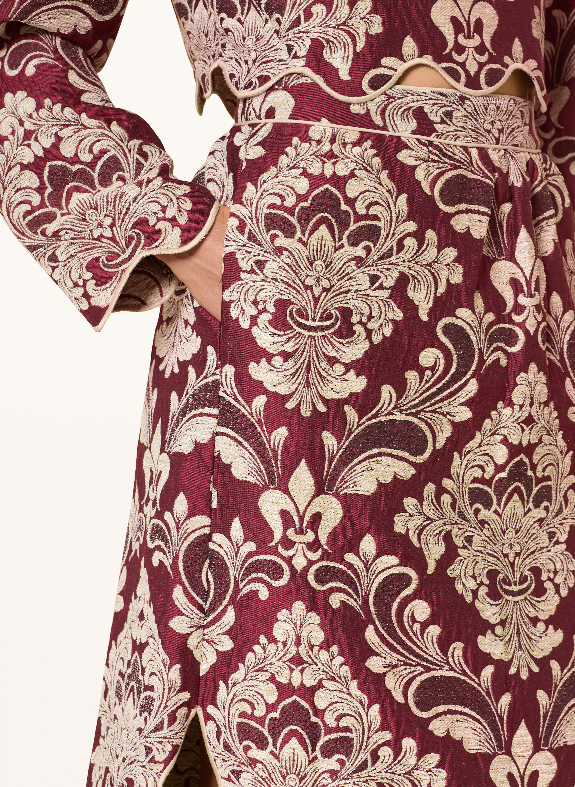 Thumbnail - Farm Rio Jacquard-Rock pink