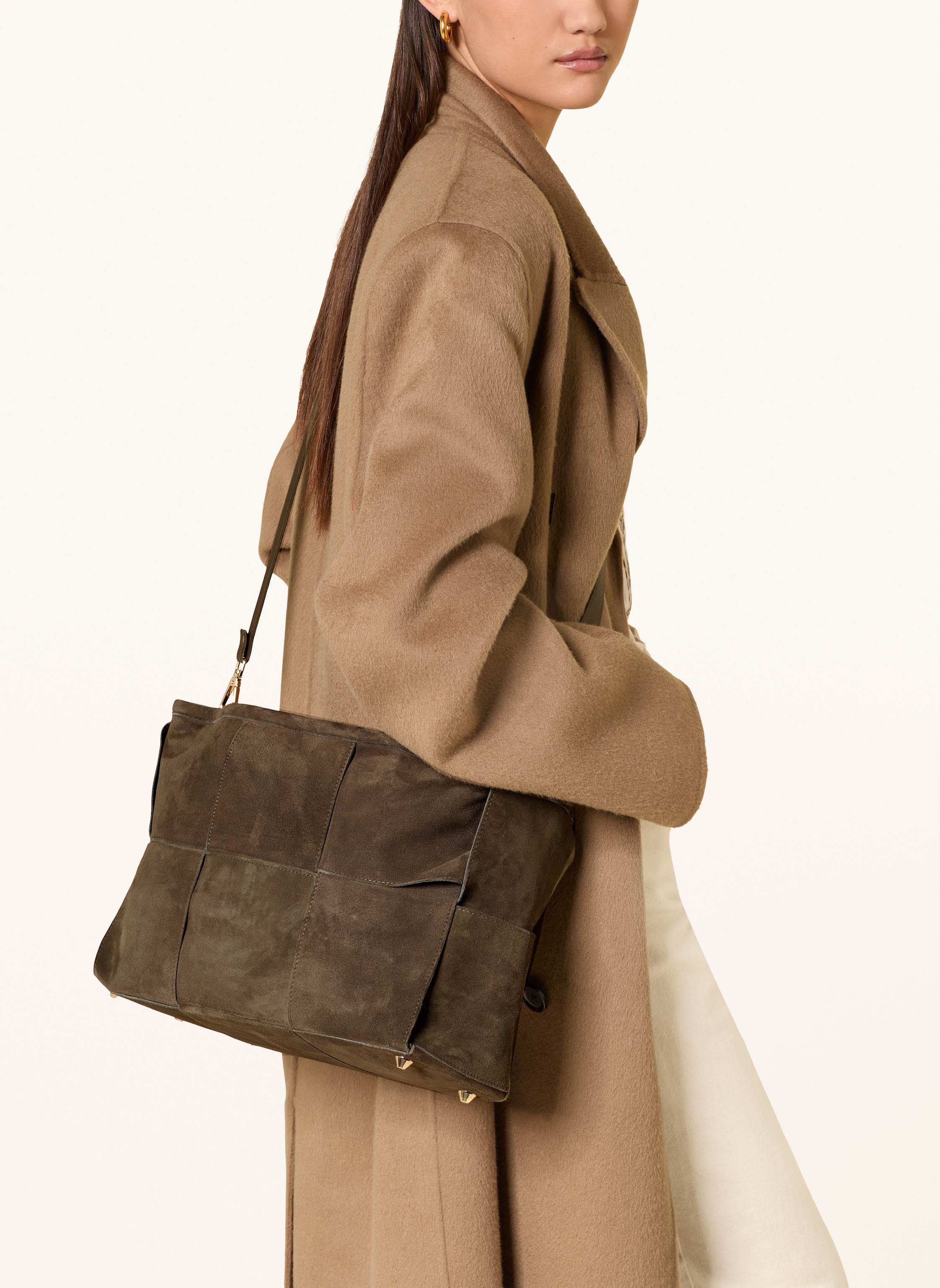 Thumbnail - Viamailbag Handtasche Demi Madras braun