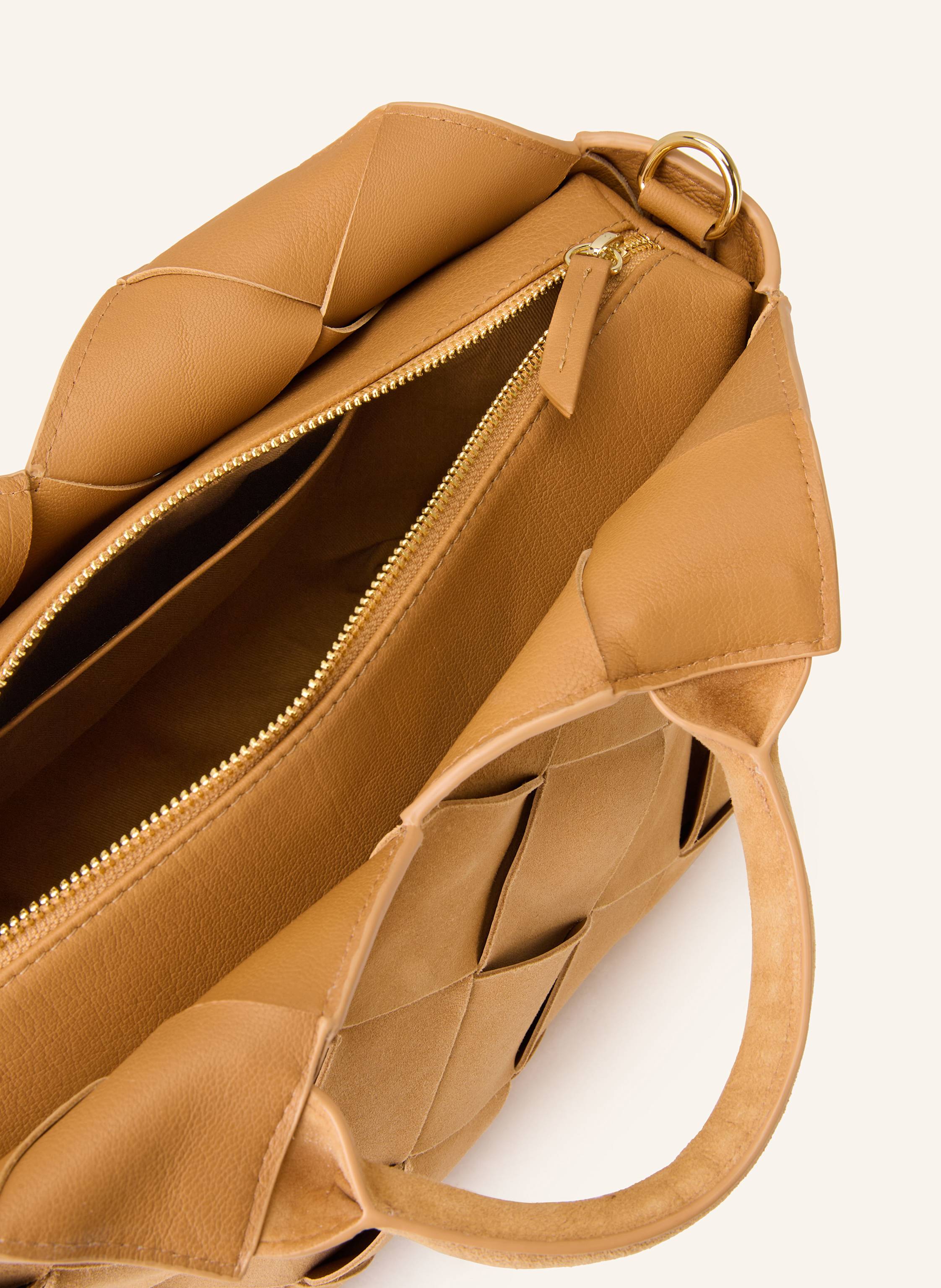 Thumbnail - Viamailbag Handtasche Benny Madras beige