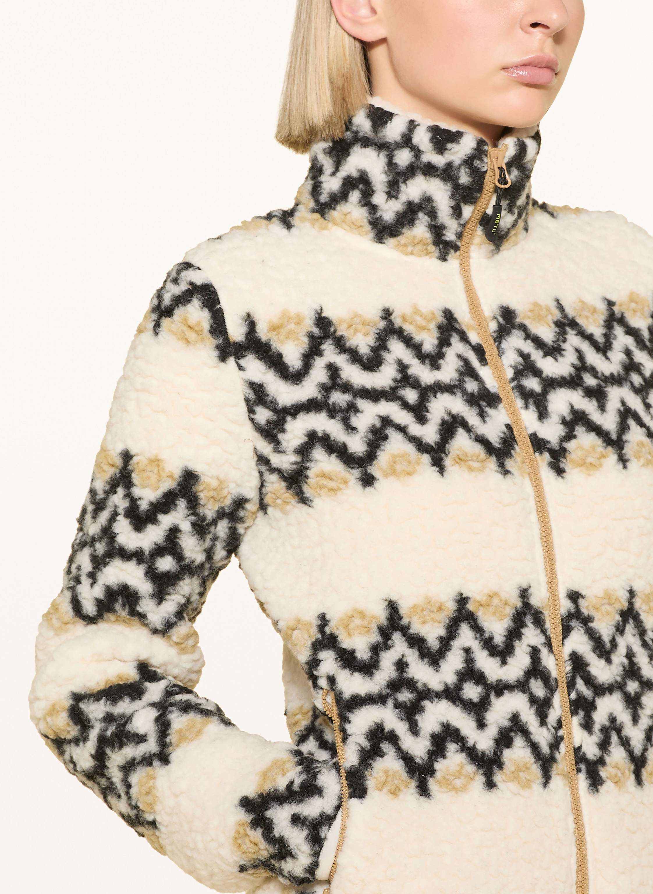 Thumbnail - Me°Ru' Fleecejacke Annecy weiss