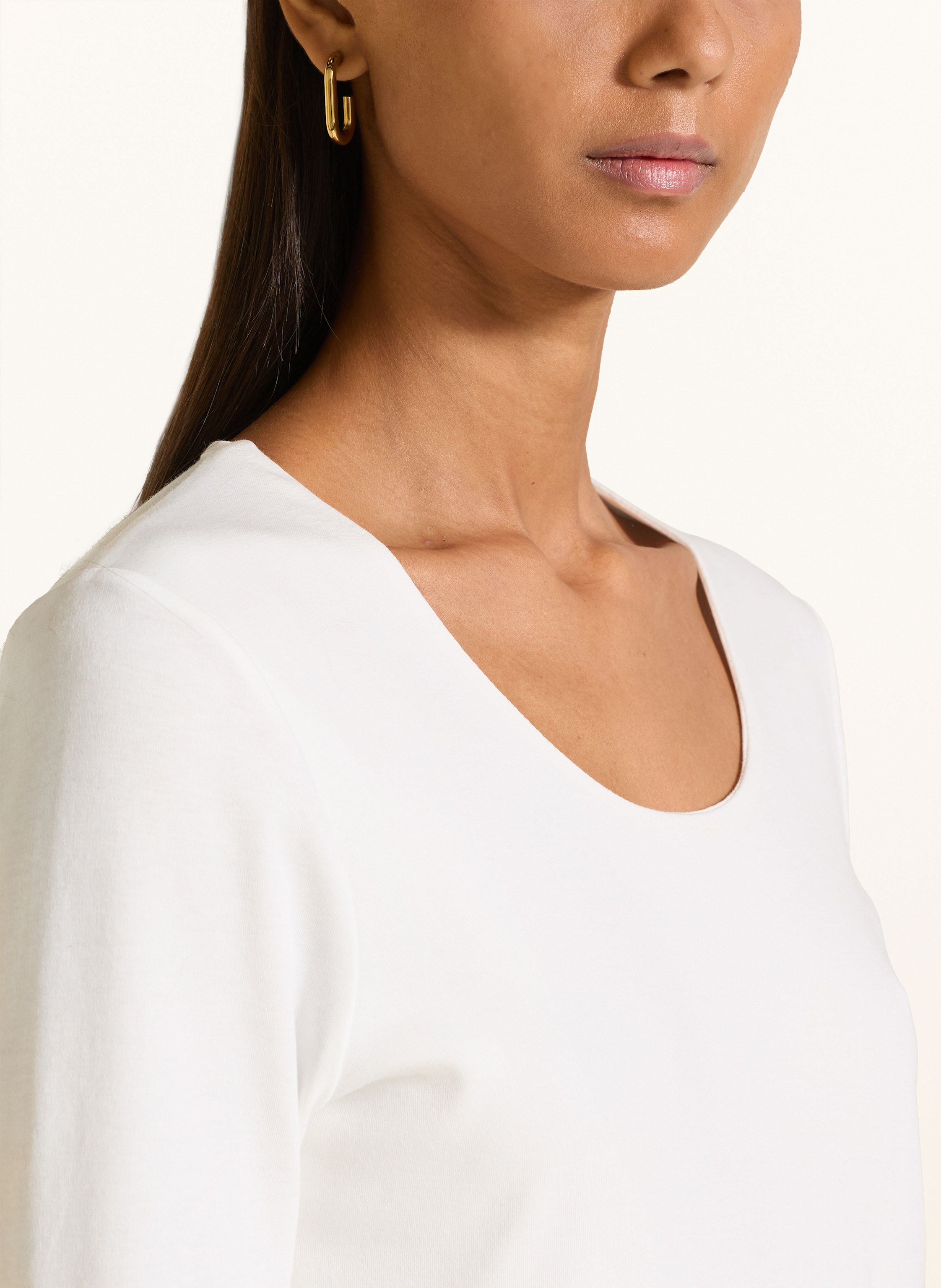 Thumbnail - Efixelle Shirt Mit 3/4-Arm weiss