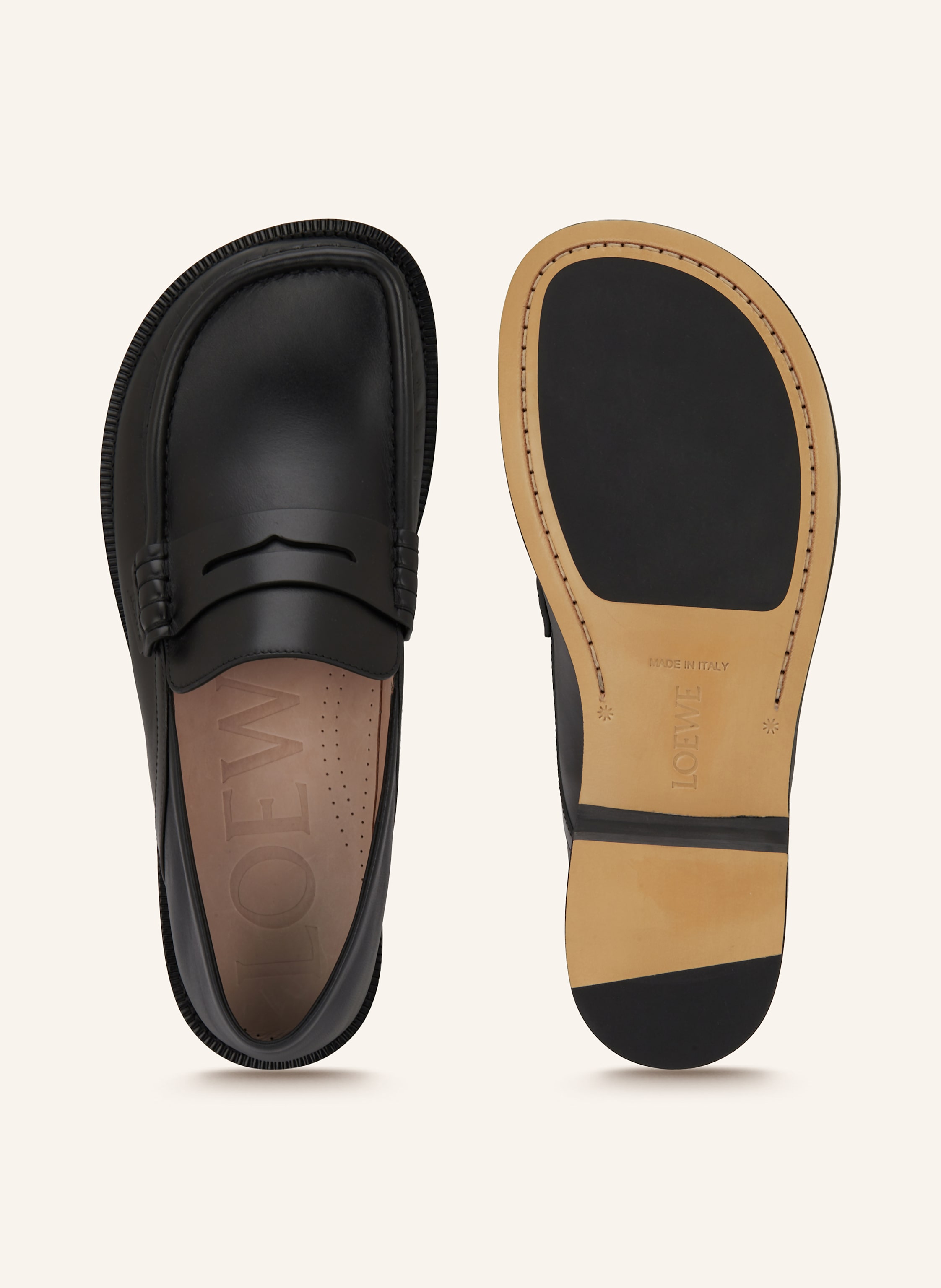 Thumbnail - Loewe Penny-Loafer schwarz